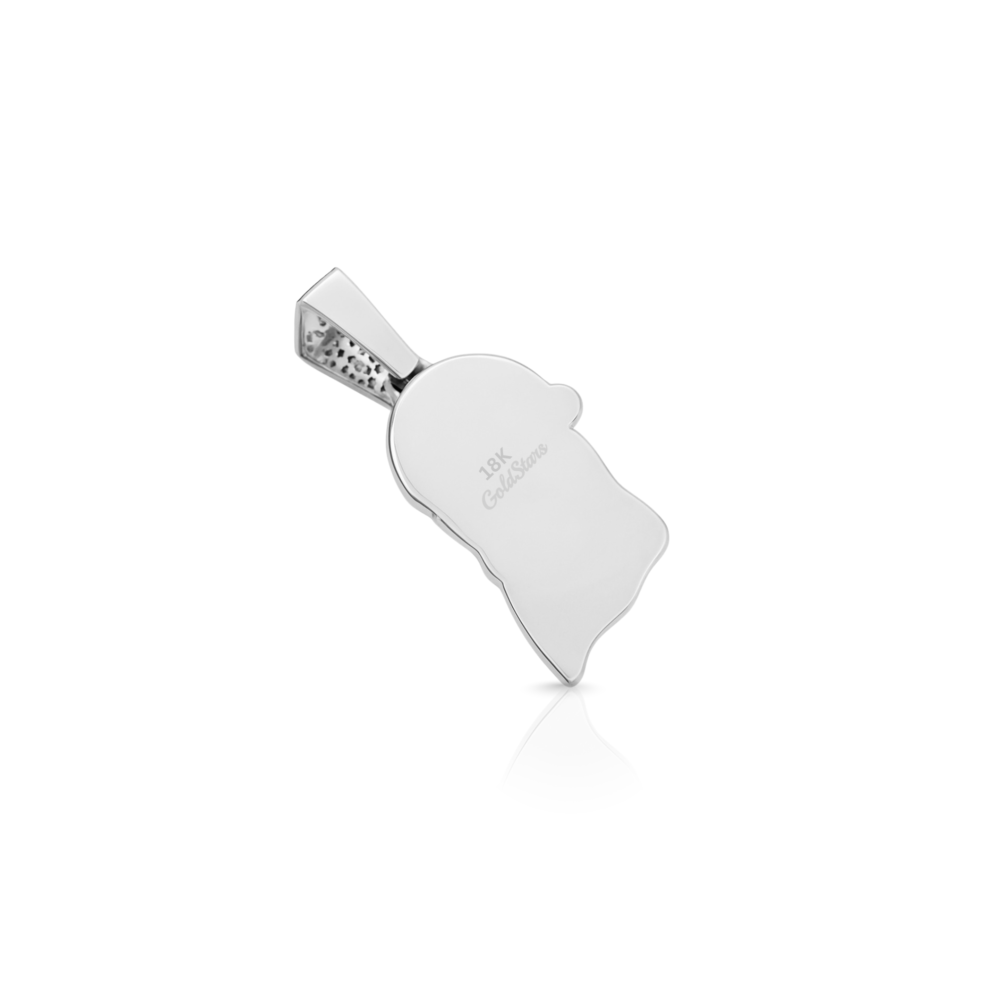 Afro Jesus Diamond Pendant