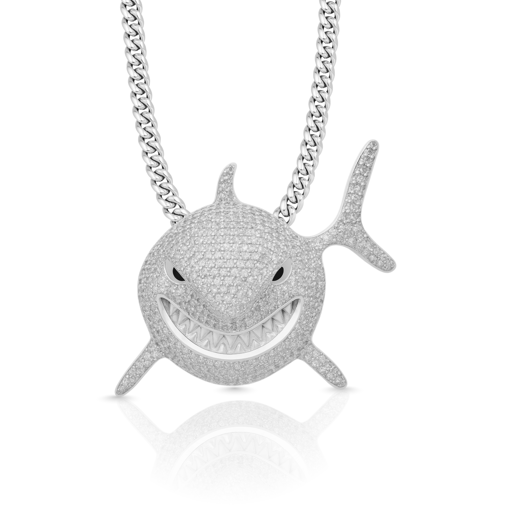 Jaws Diamond Pendant