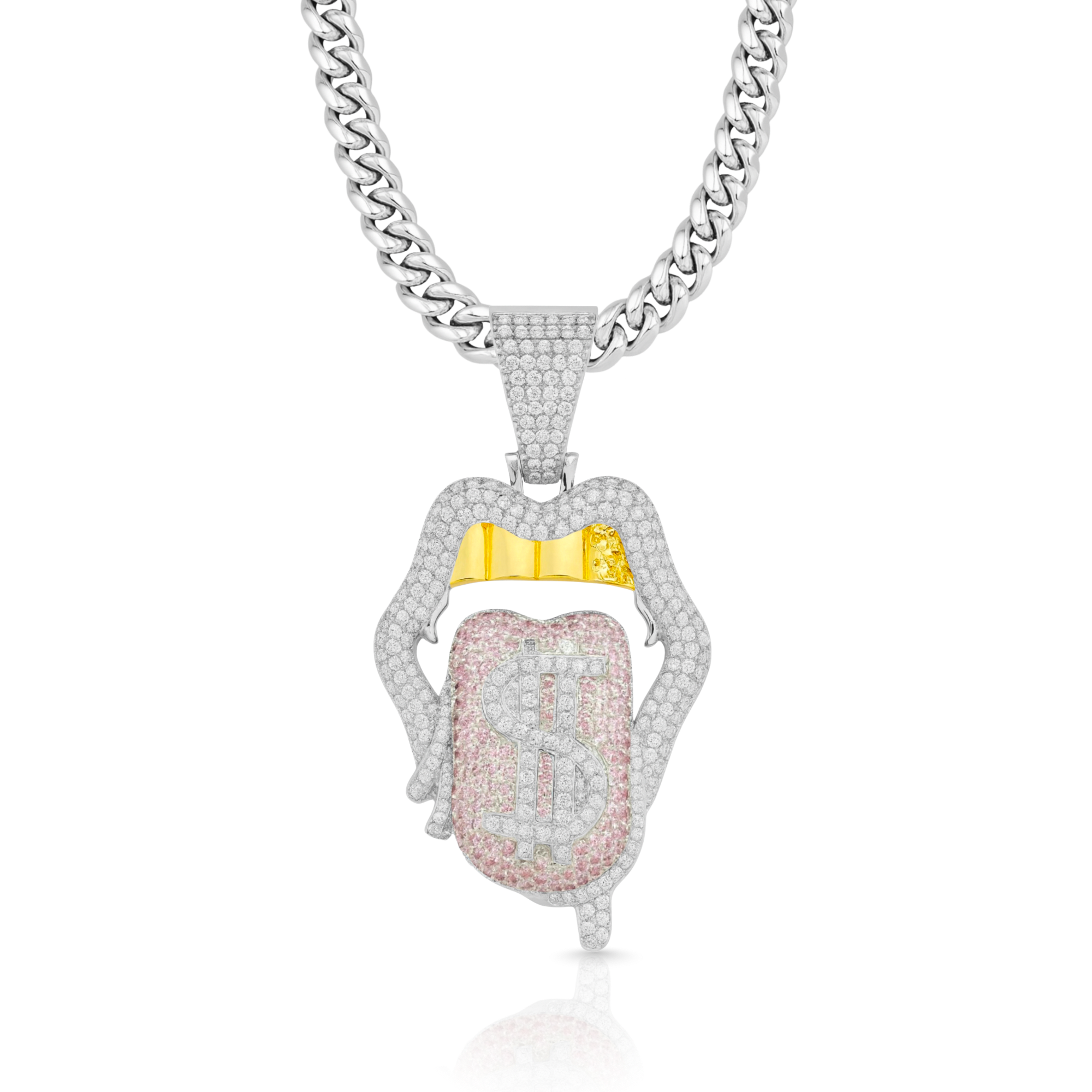 Money Talk Pink Diamond Pendant
