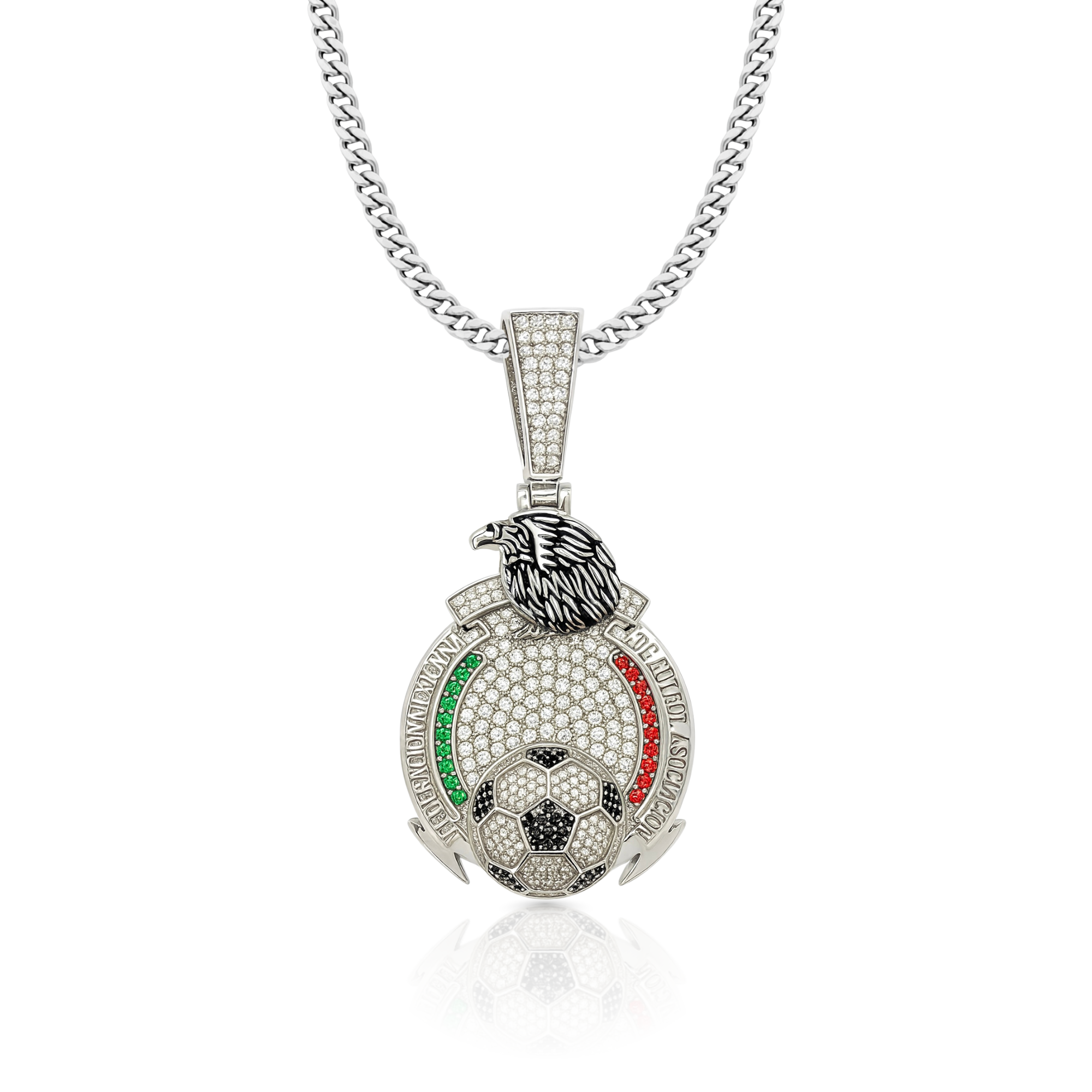 Mexico FC Diamond Pendant