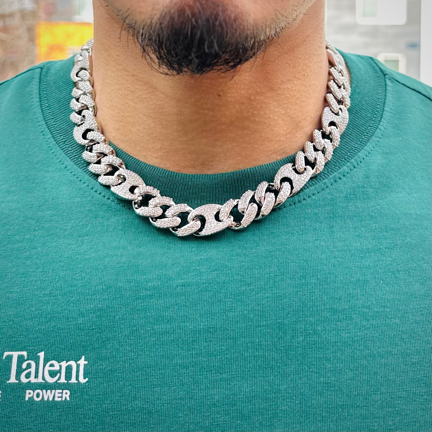 Astro Cuban Diamond Chain 15mm