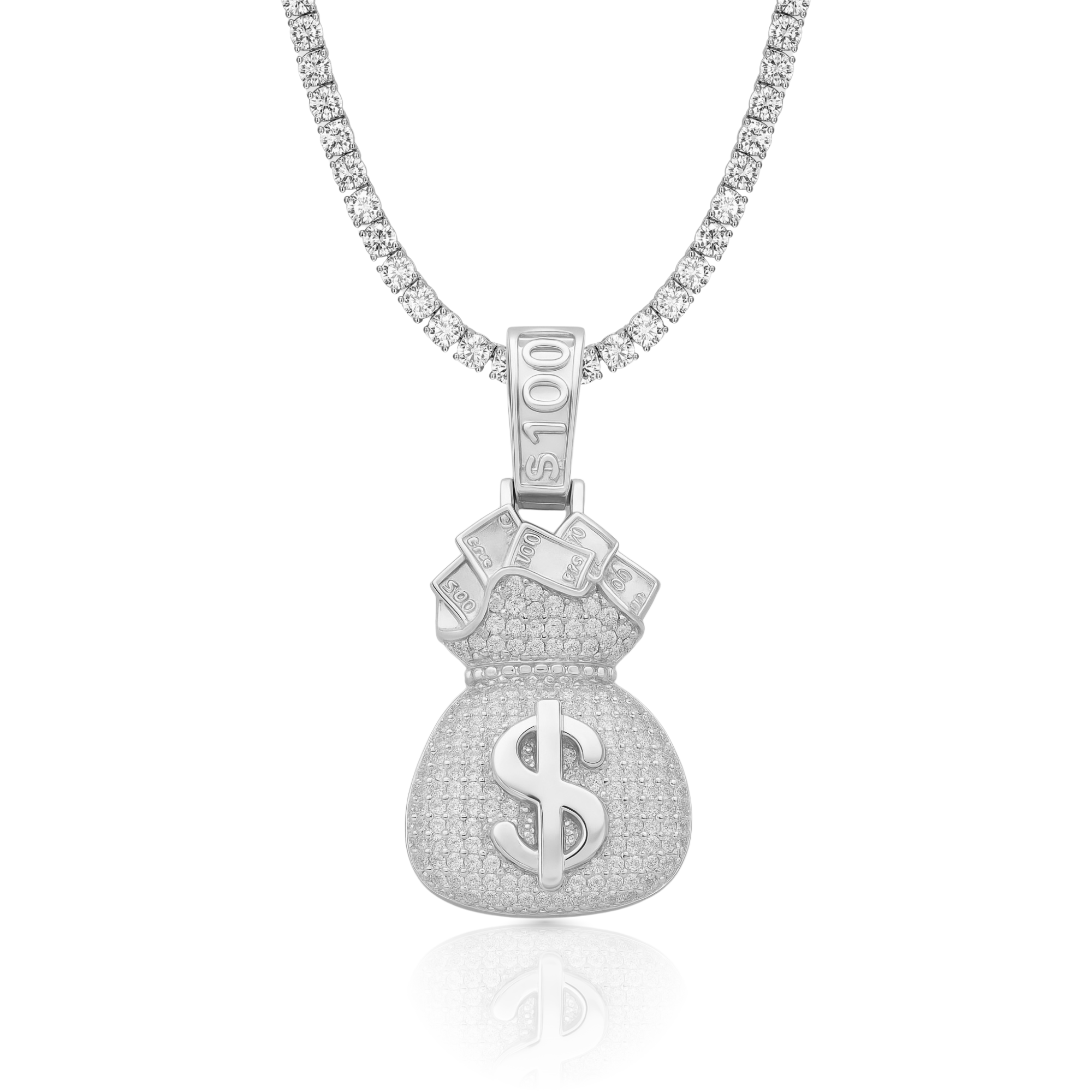 Hundo Bag Diamond Pendant