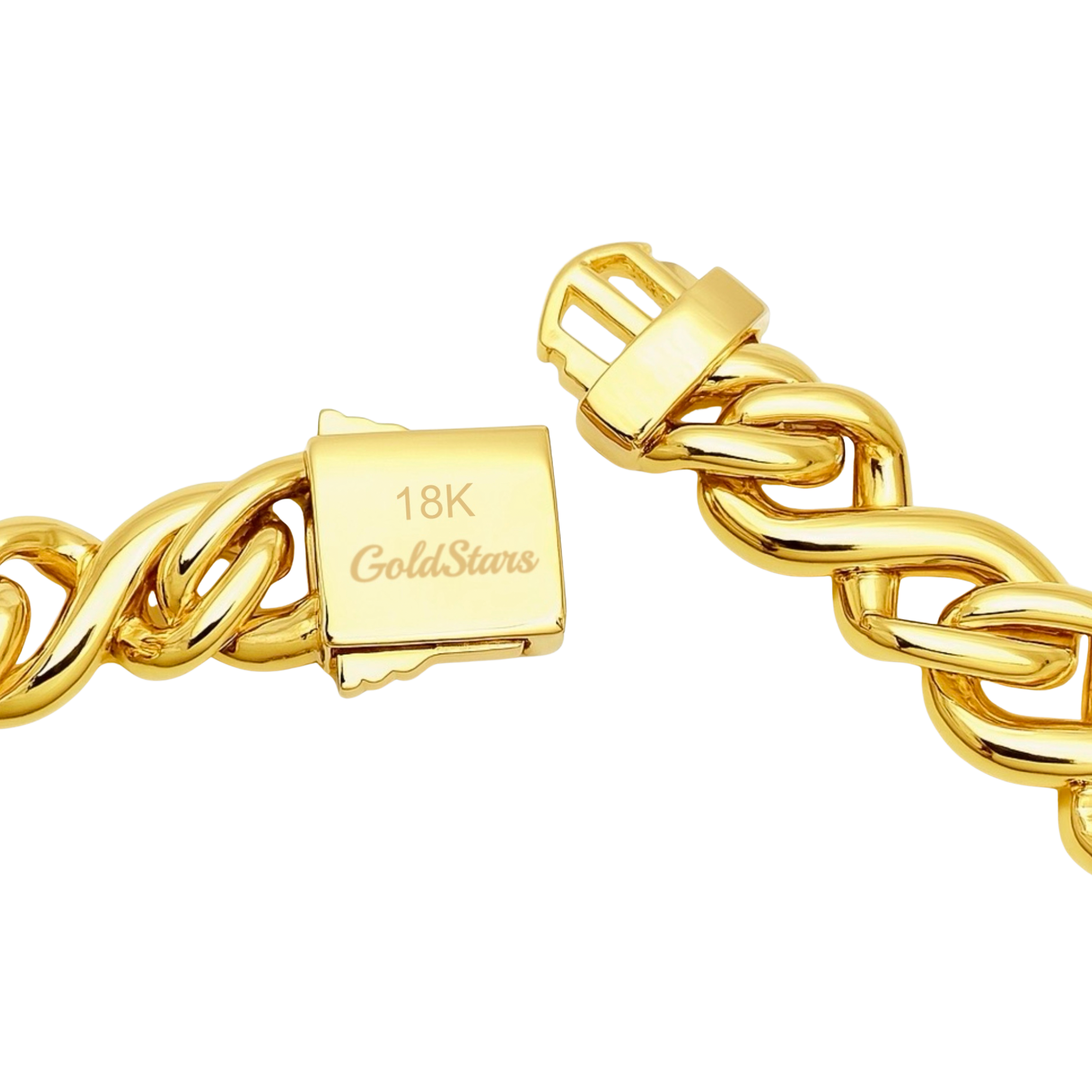 Infinity Baguette Chain 16mm