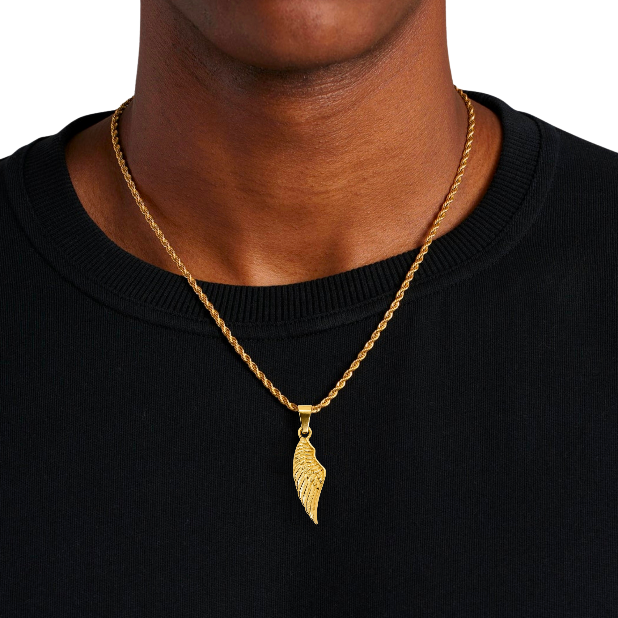 Wing Gold Pendant