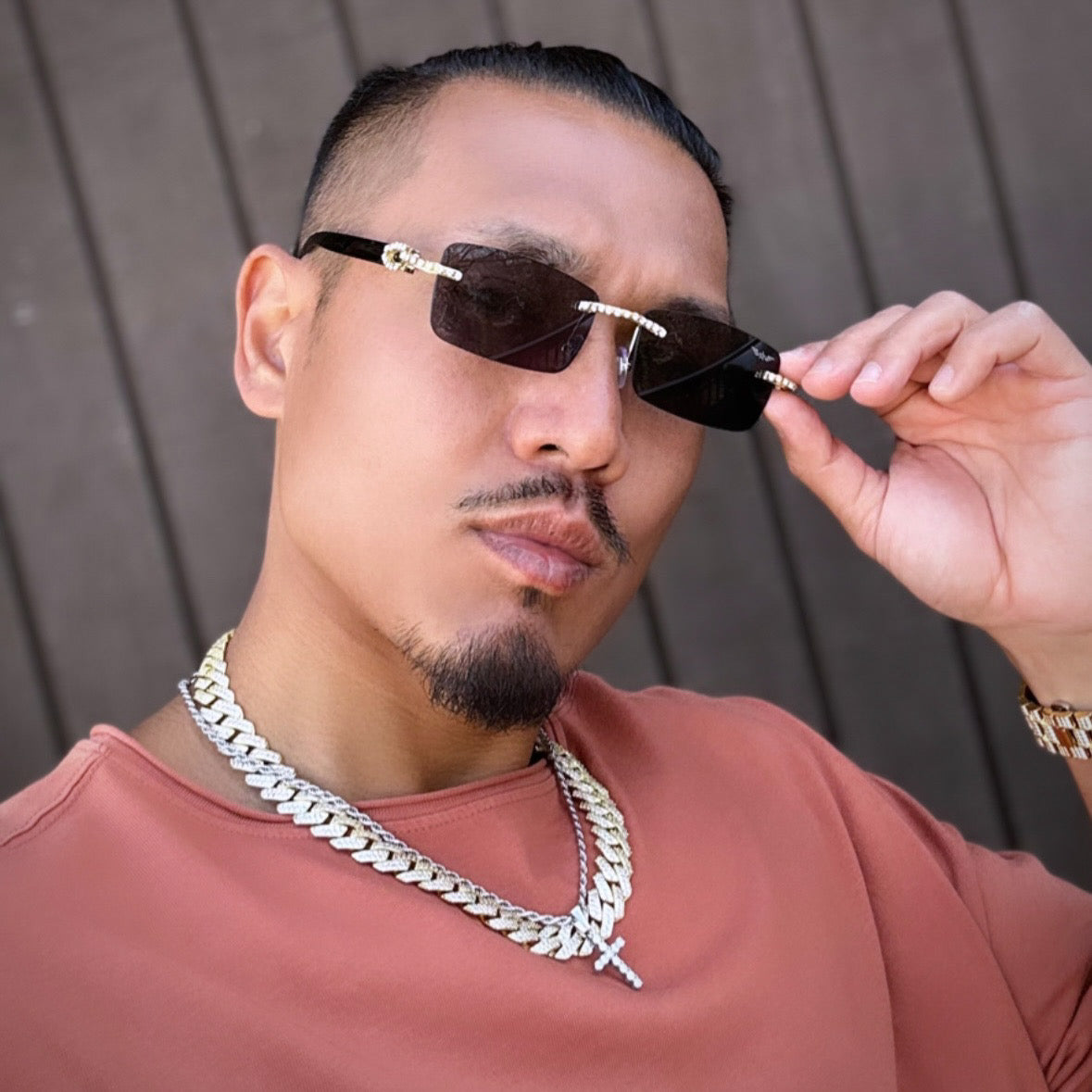 GStars Square Diamond Sunglasses