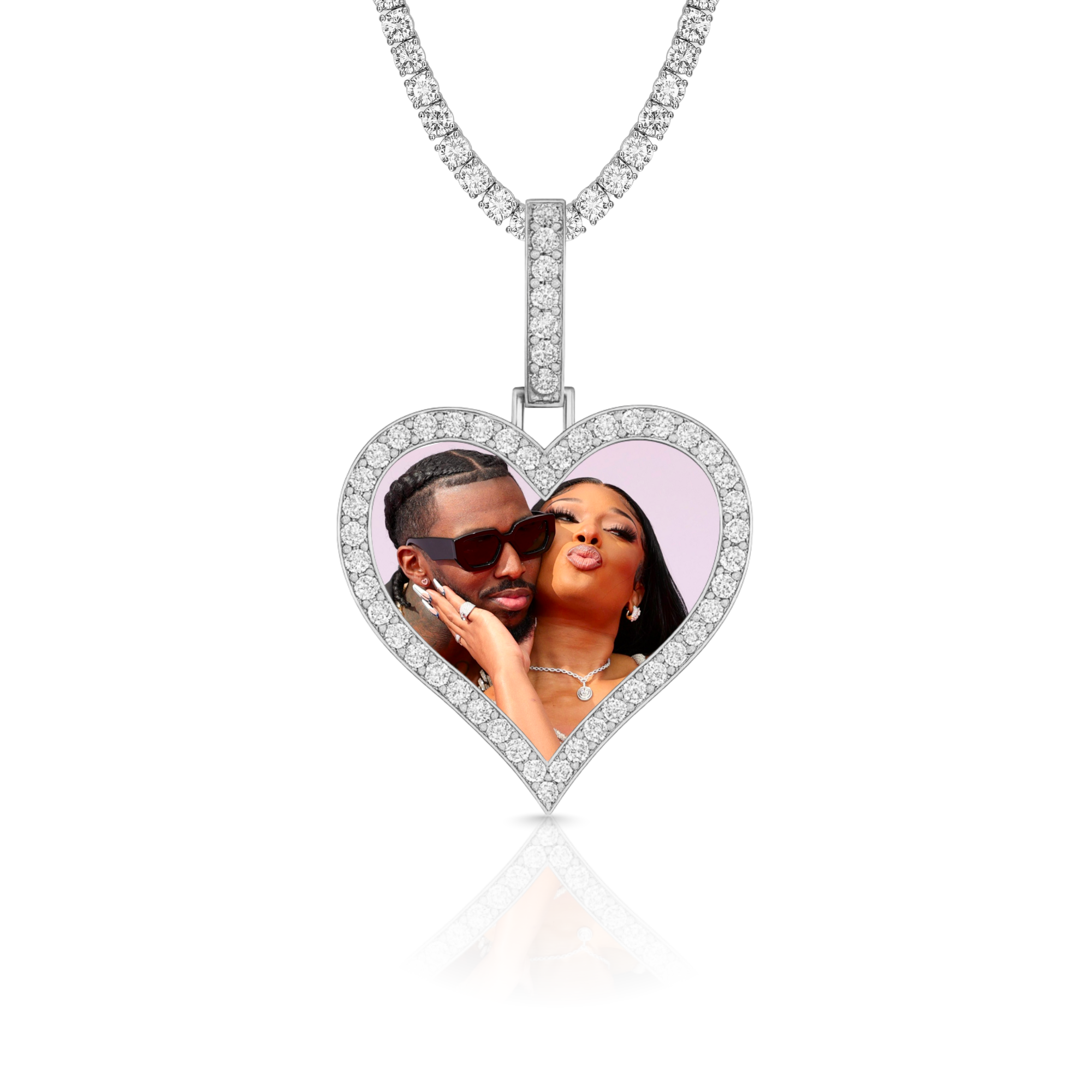 Heart Custom Photo Pendant