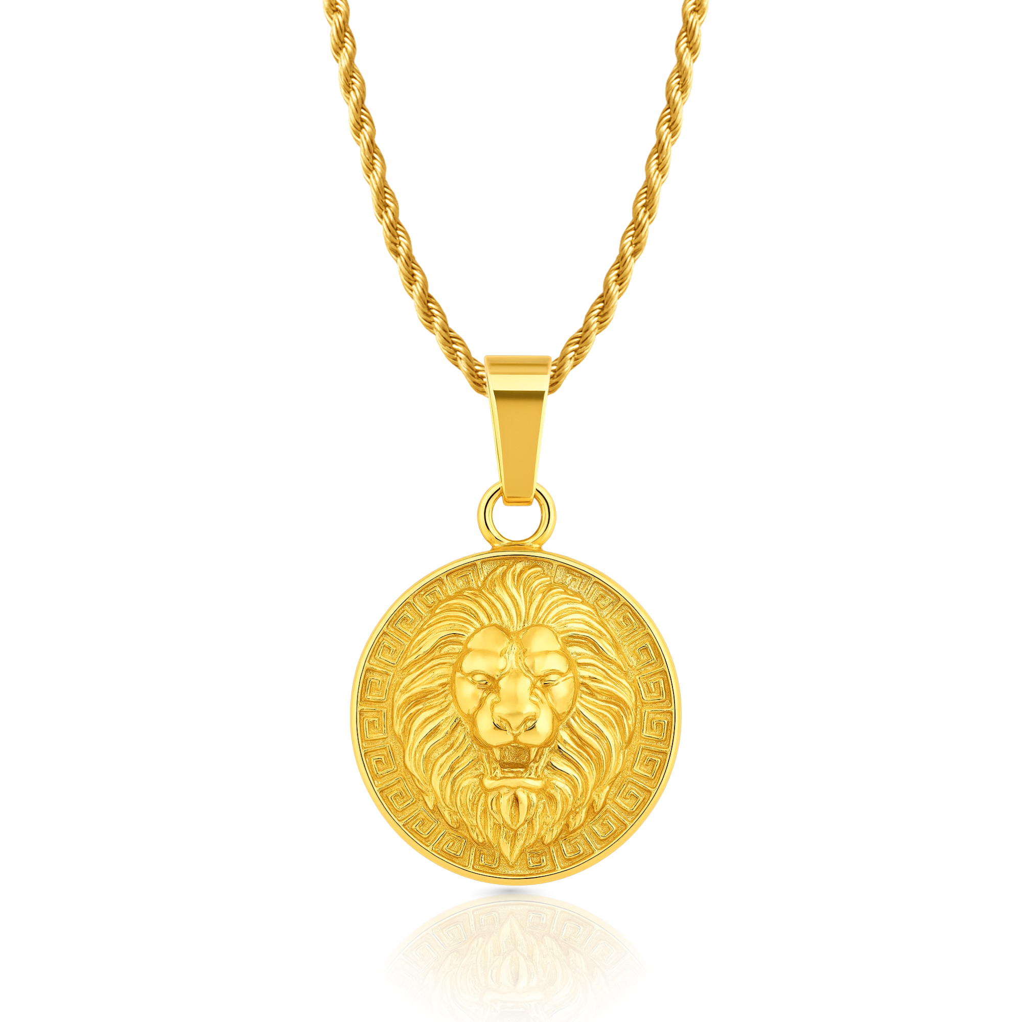 Lion Gold Pendant