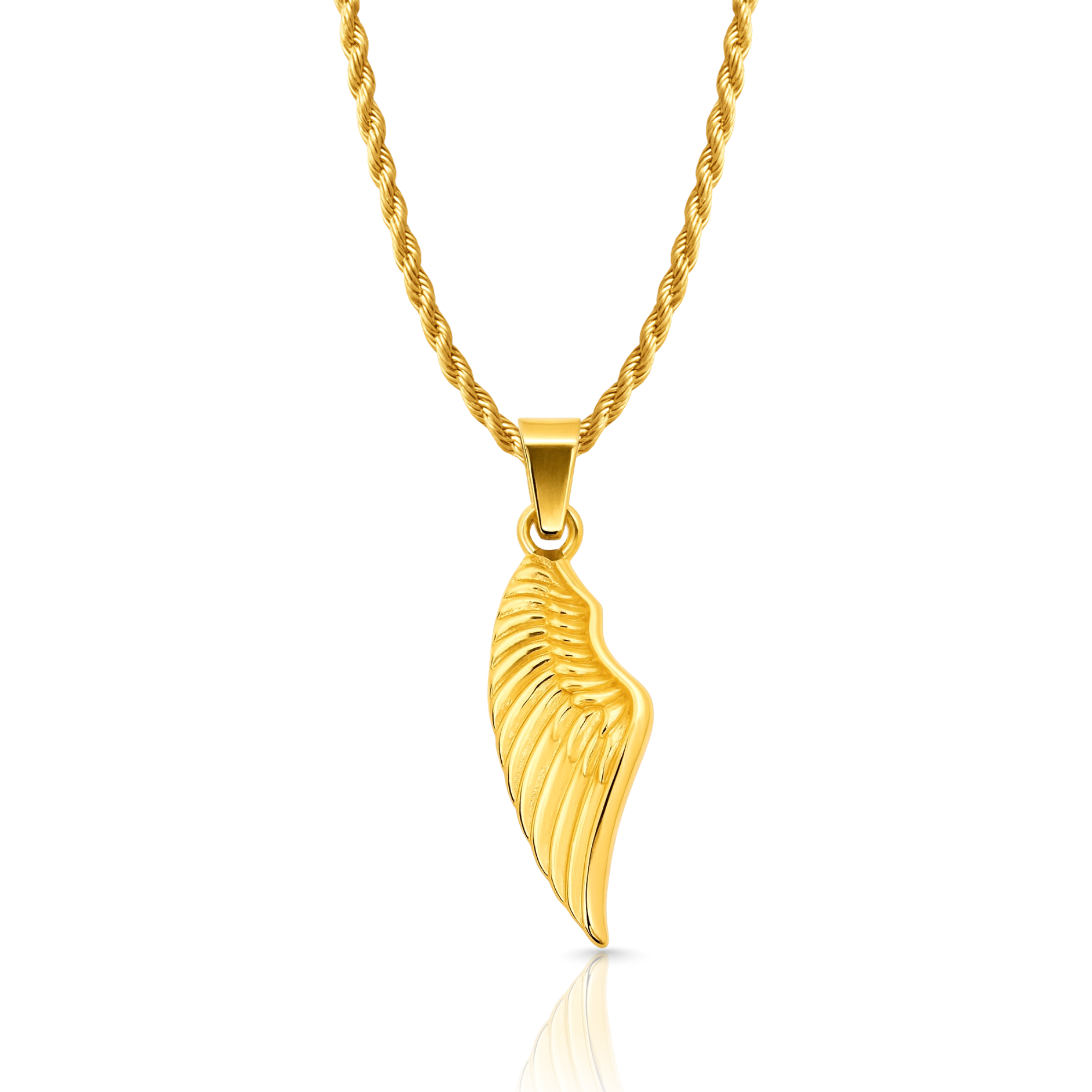 Wing Gold Pendant