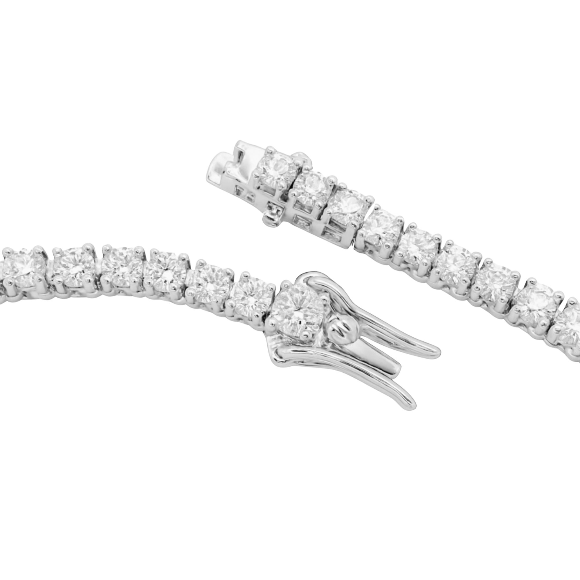 Moissanite Diamond Tennis Chain (3mm) 16cts