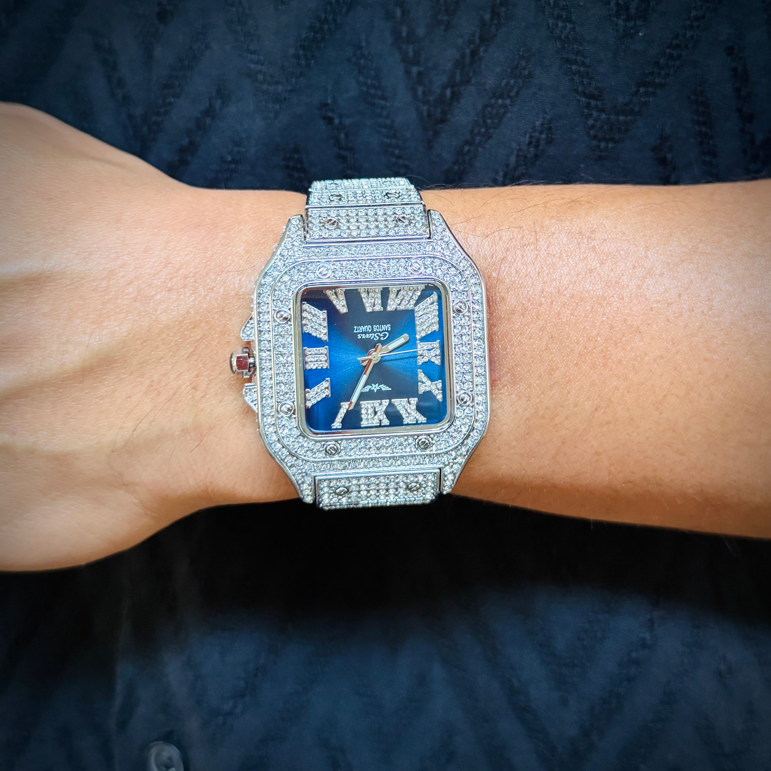 GStars Santos Diamond Watch