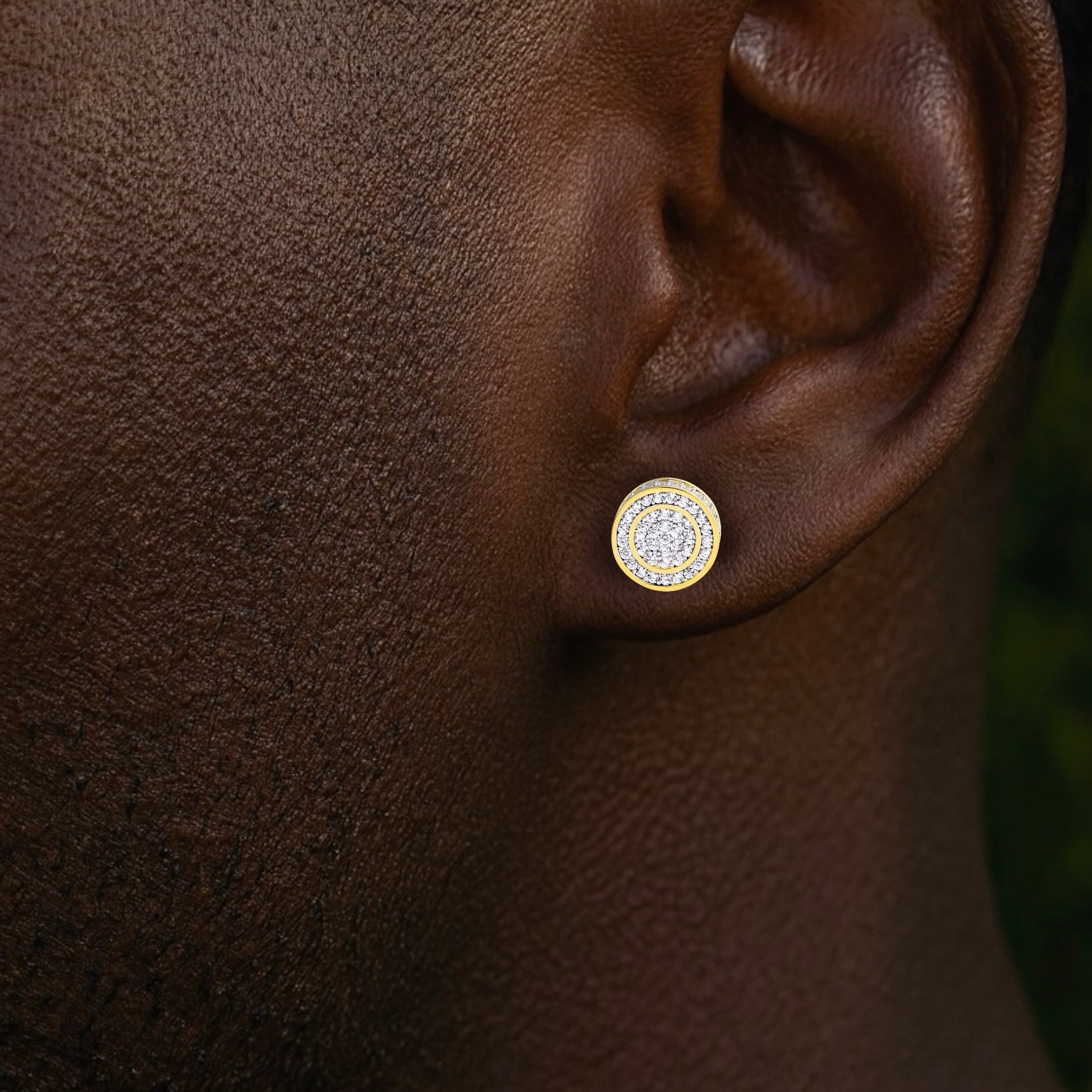 Round Diamond Earrings