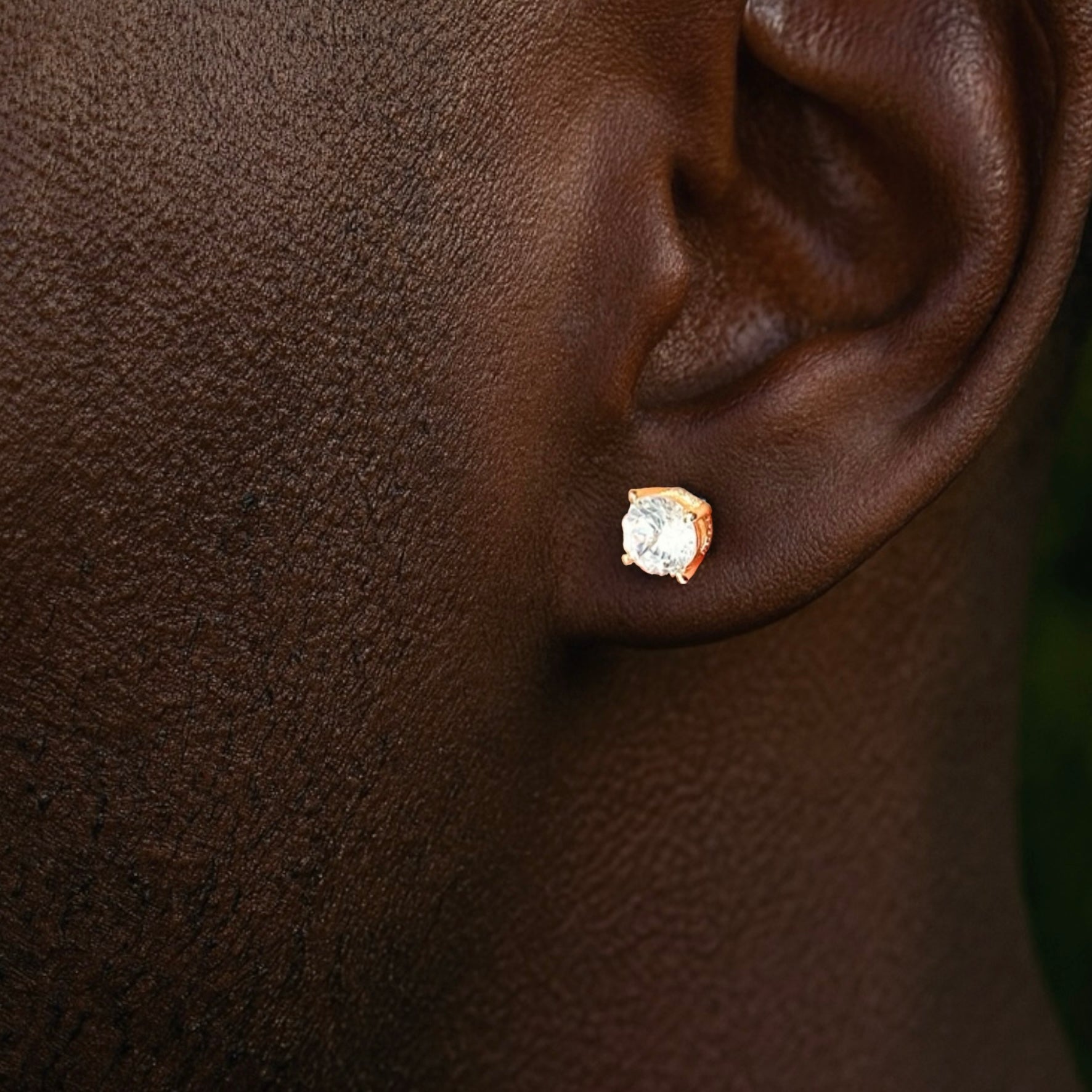 Brilliant Star Diamond Gold Earrings