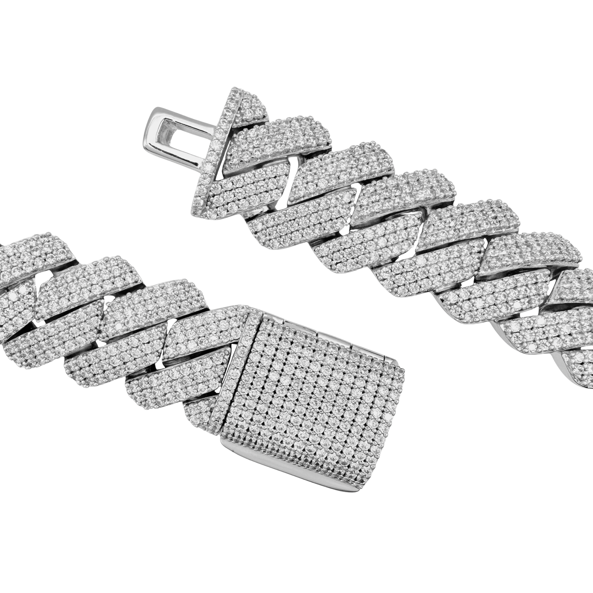 Diamond Prong Chain Set 19mm