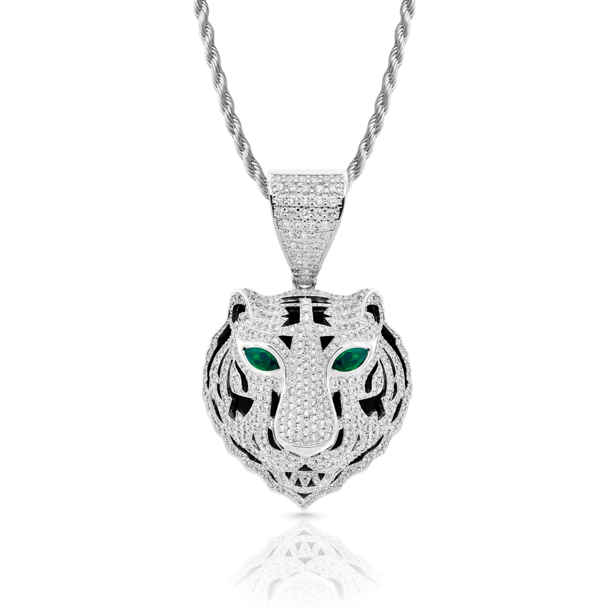 Tiger Diamond Pendant