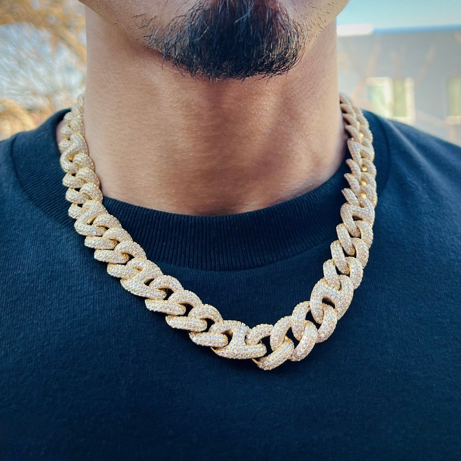 Royal Cuban Diamond Chain 15mm