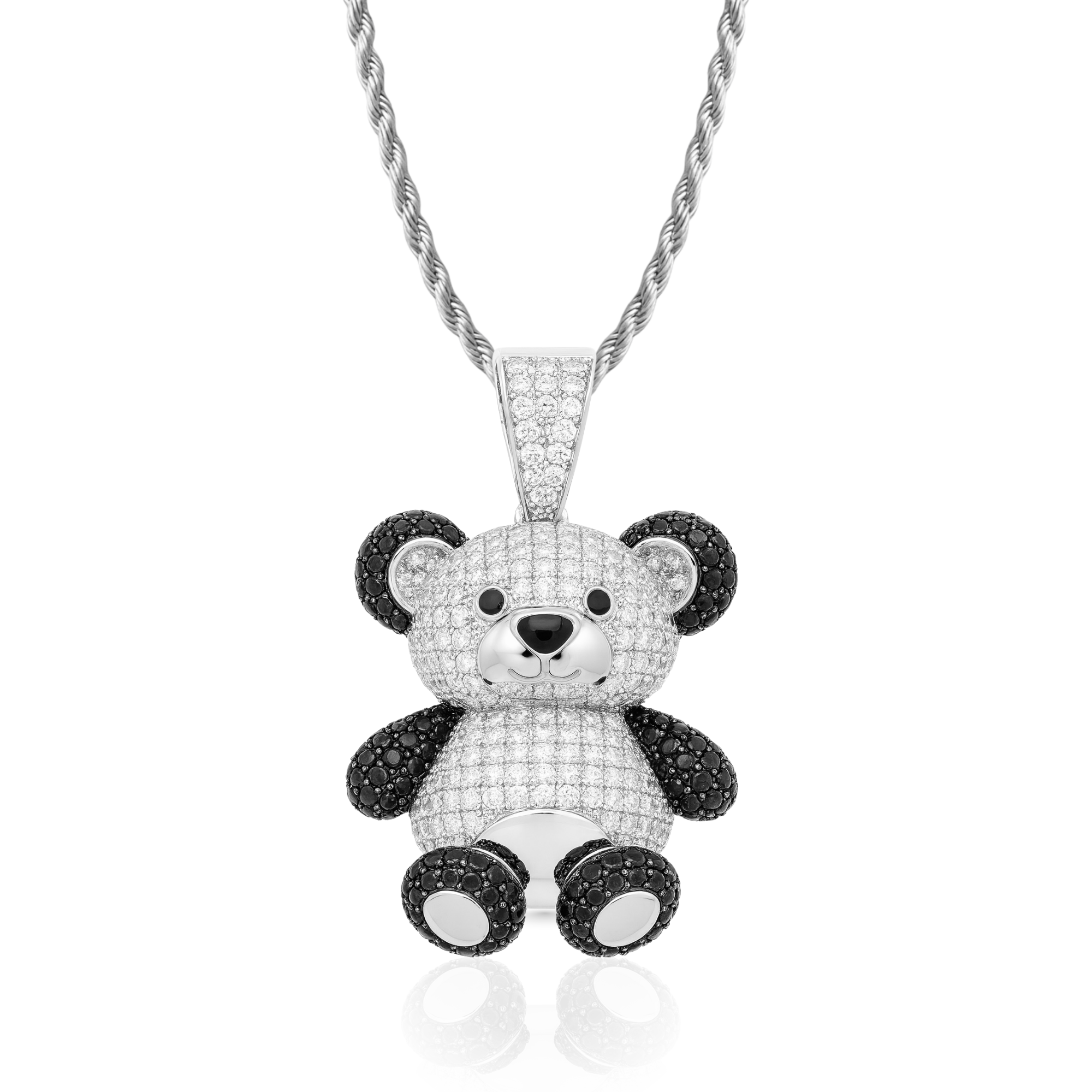 Panda Diamond Pendant