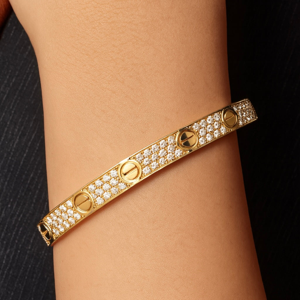 Classic Love Diamond Bracelet 6mm