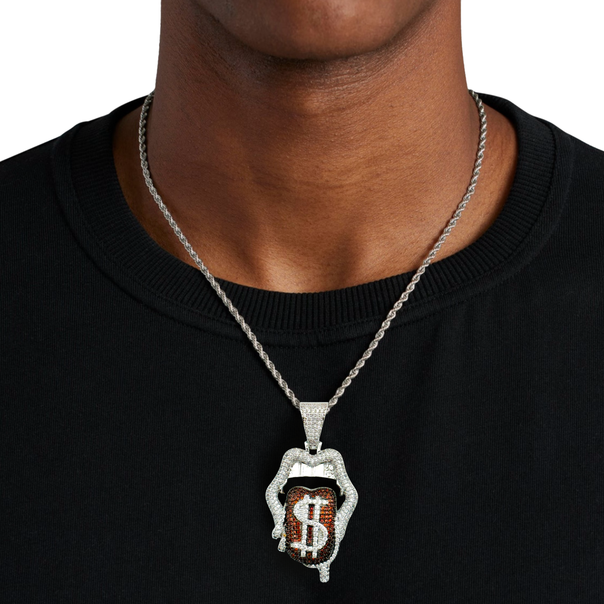 Money Talk Diamond Pendant