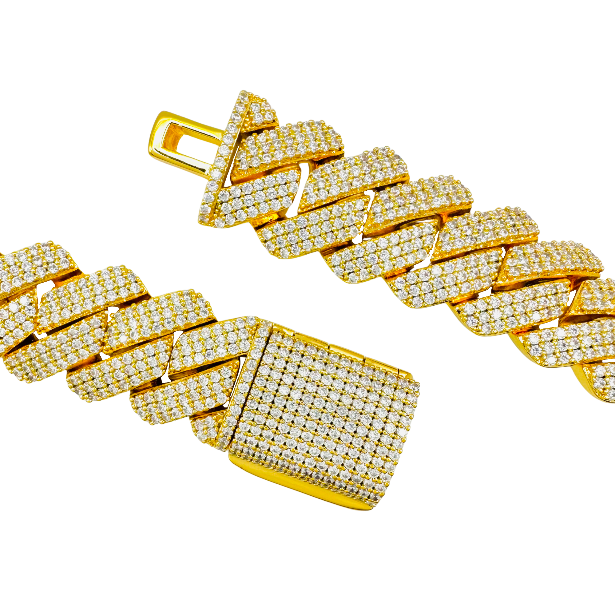 Diamond Prong Chain Set 19mm