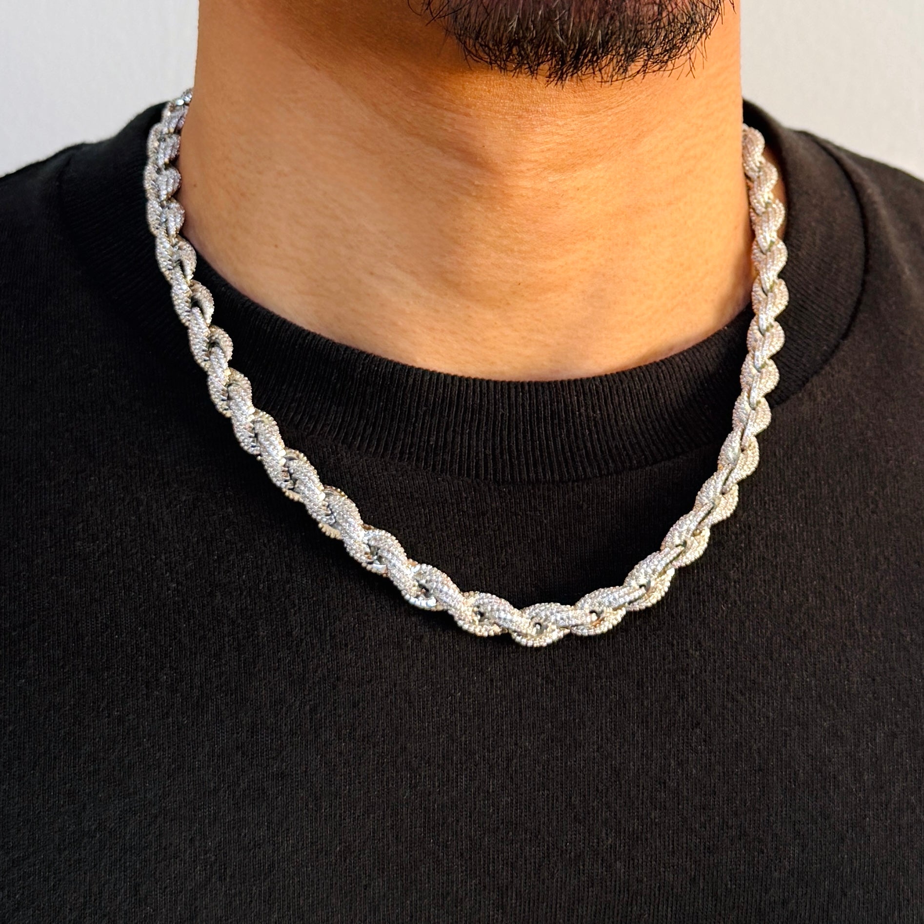 Diamond Rope Chain 8mm