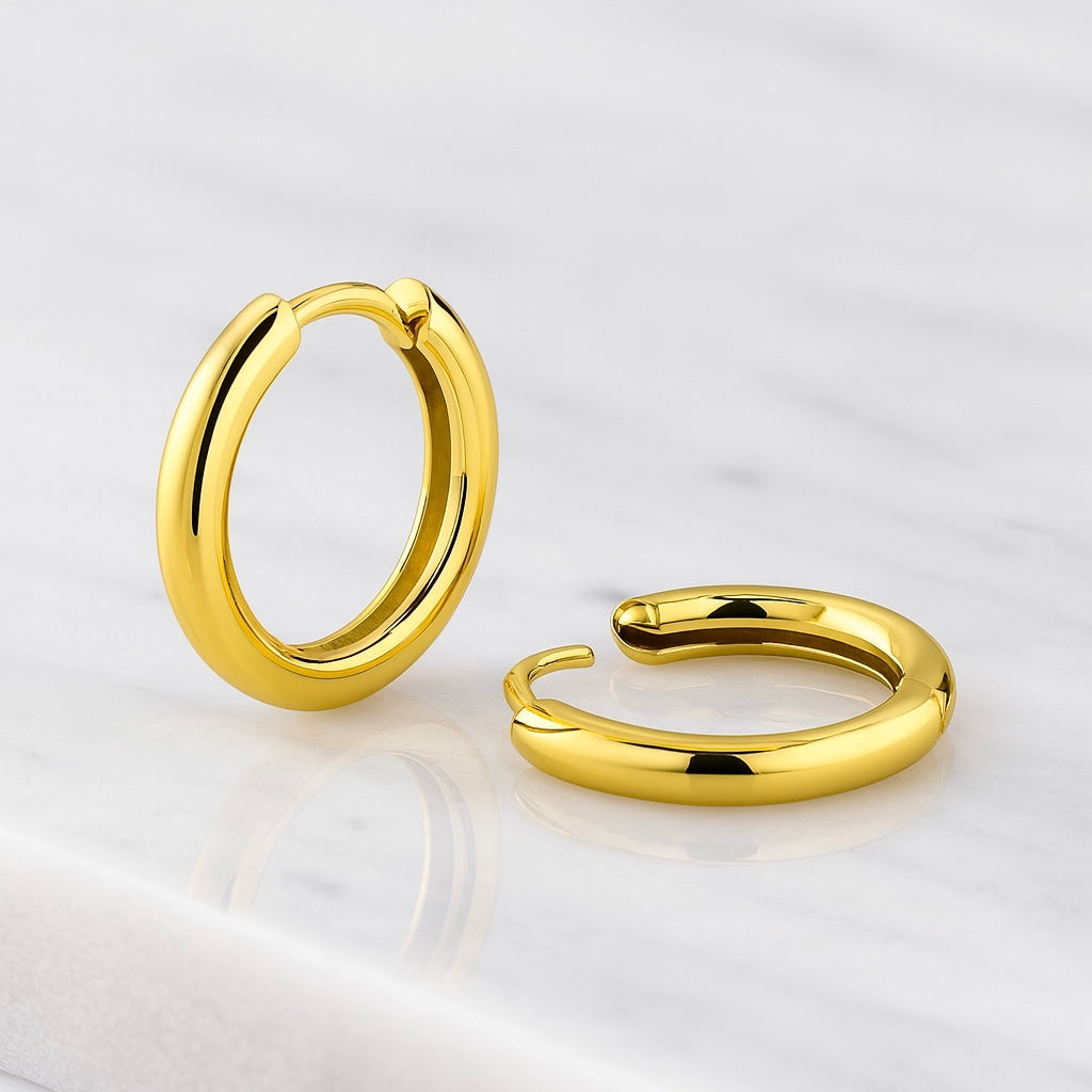 Hoop Gold Earrings
