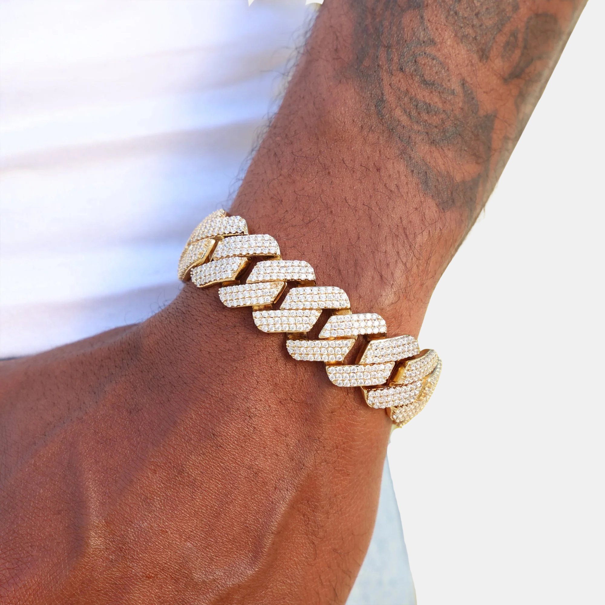 Diamond Prong Chain Set 19mm