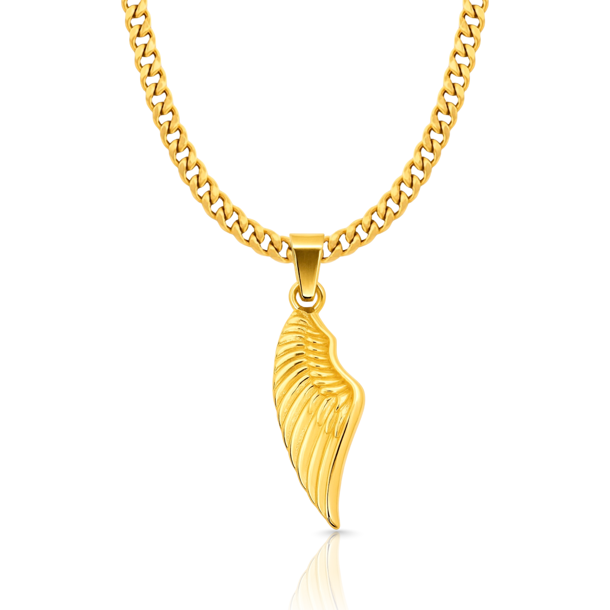Wing Gold Pendant