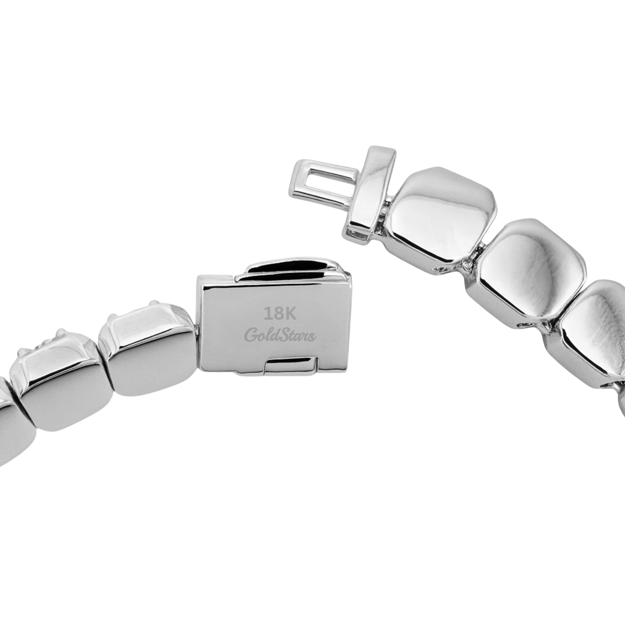 Micro Clustered Tennis Chain 7mm