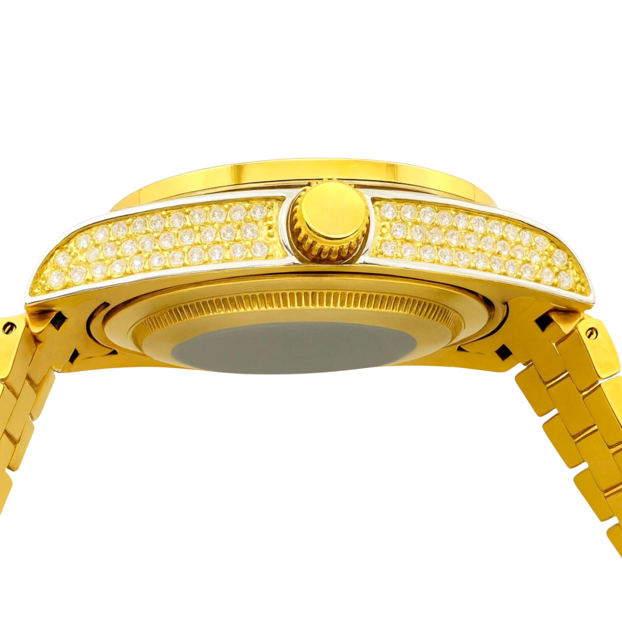 GStars Presidential 18k Gold Diamond Watch