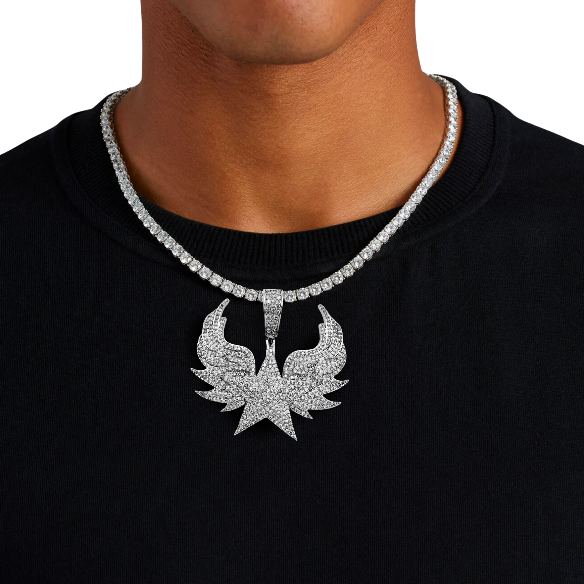 SuperStar Diamond Pendant