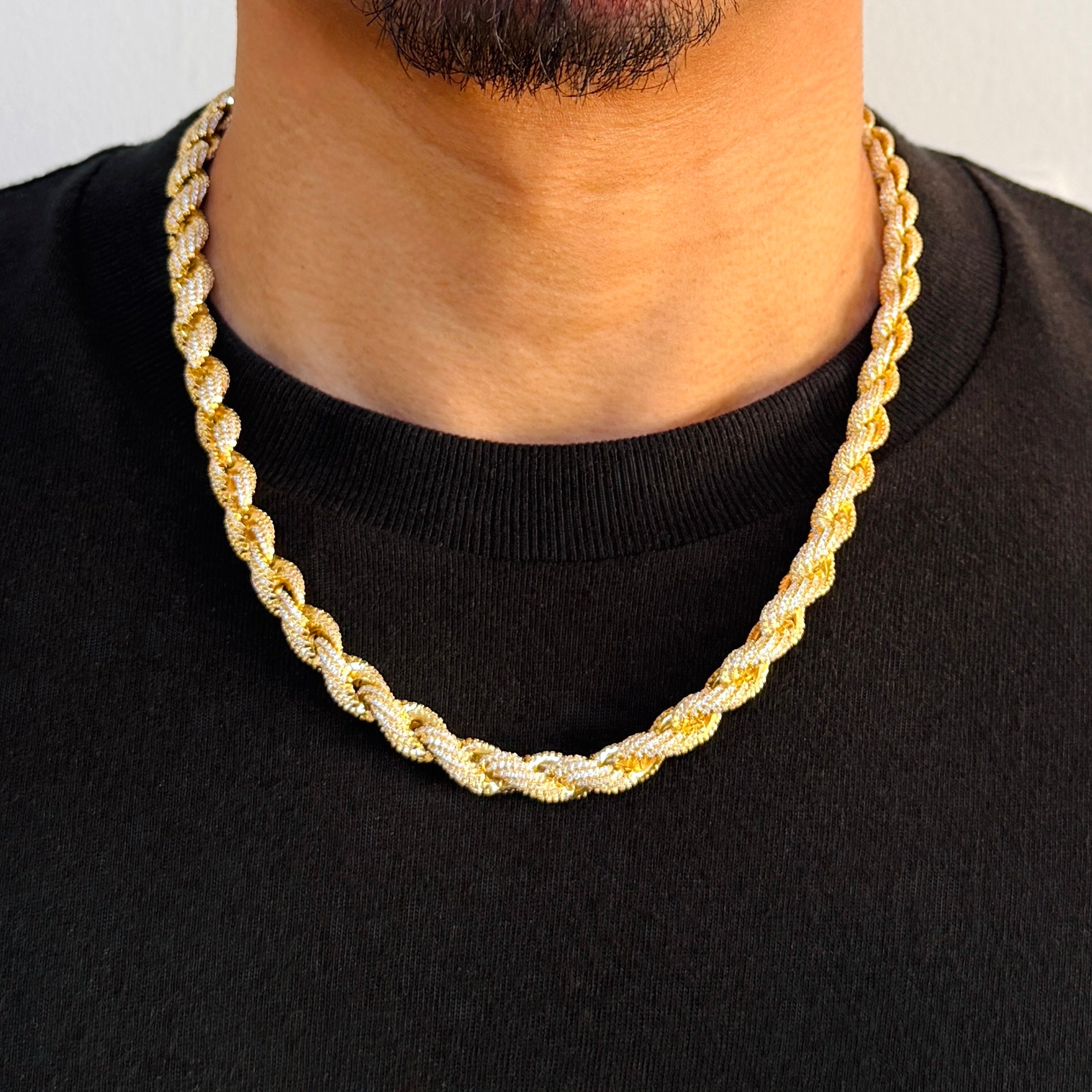 Diamond Rope Chain 8mm