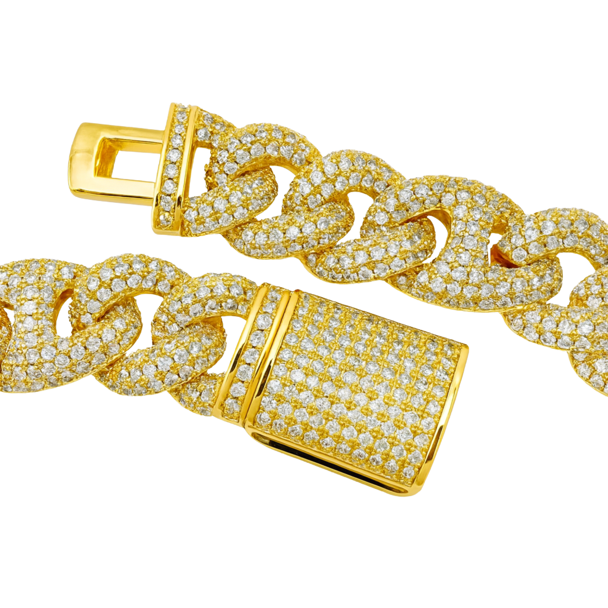 Royal Cuban Diamond Chain 15mm