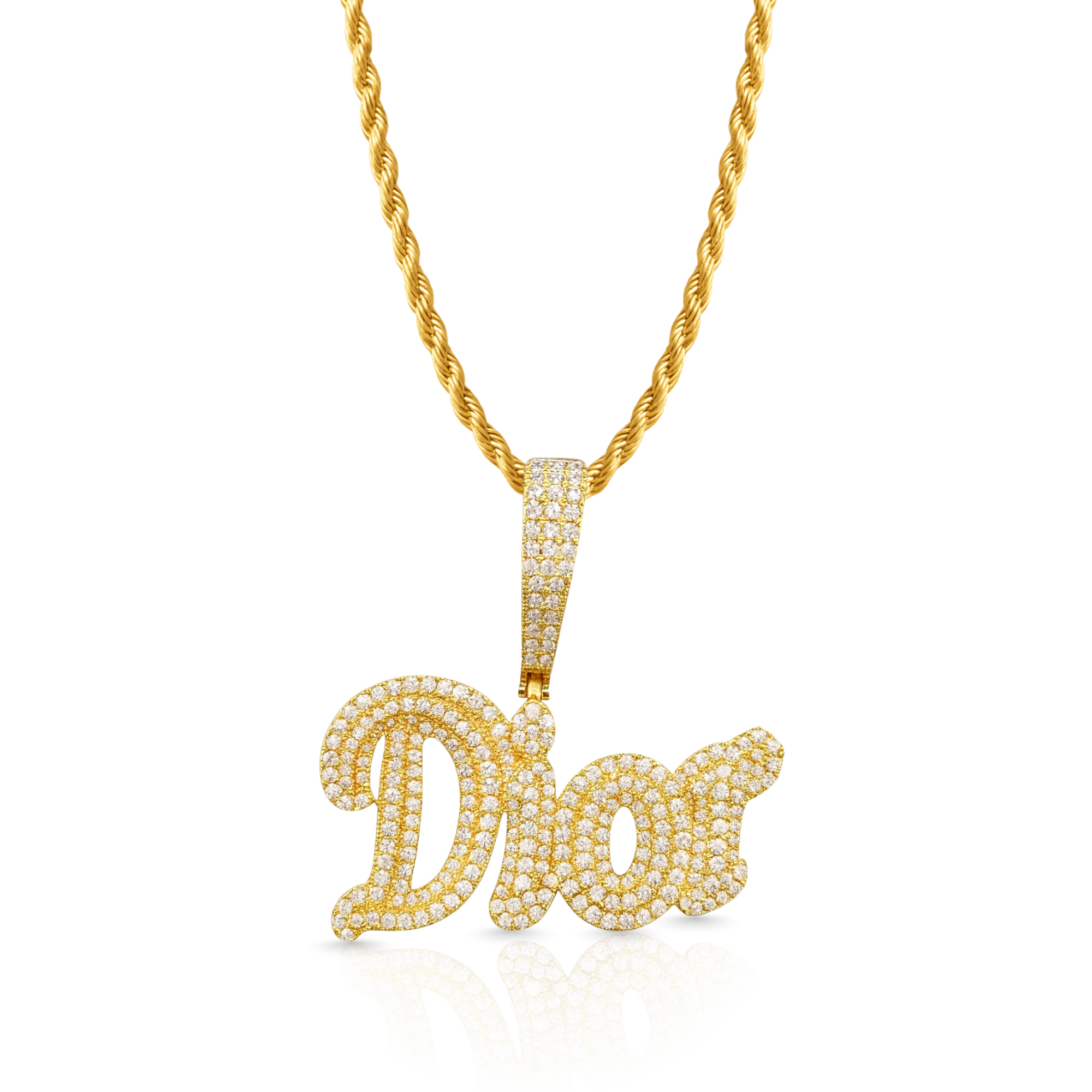 Dior Diamond Gold Pendant