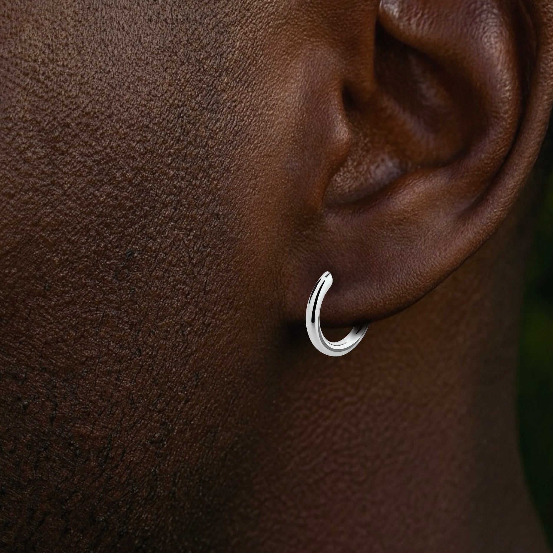 Hoop Silver Earrings
