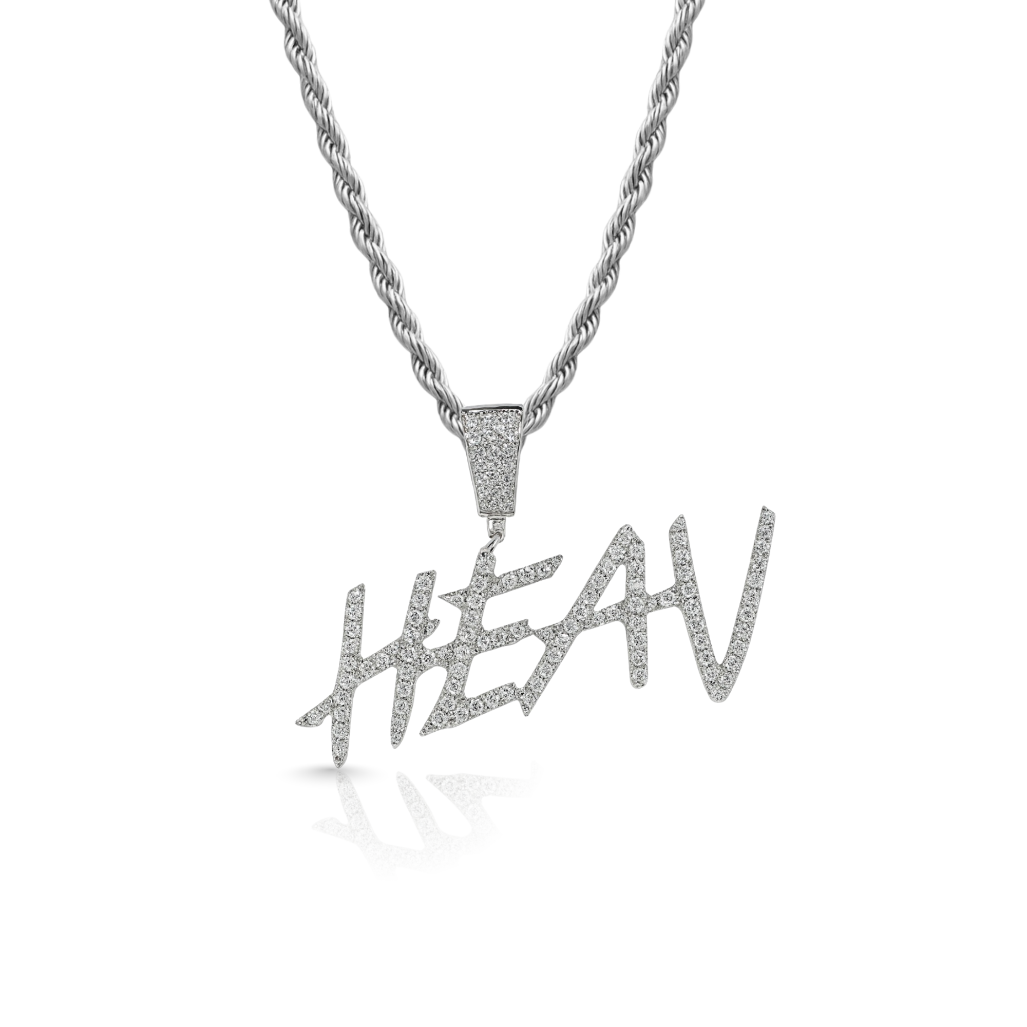 Narrow Letters Custom Pendant