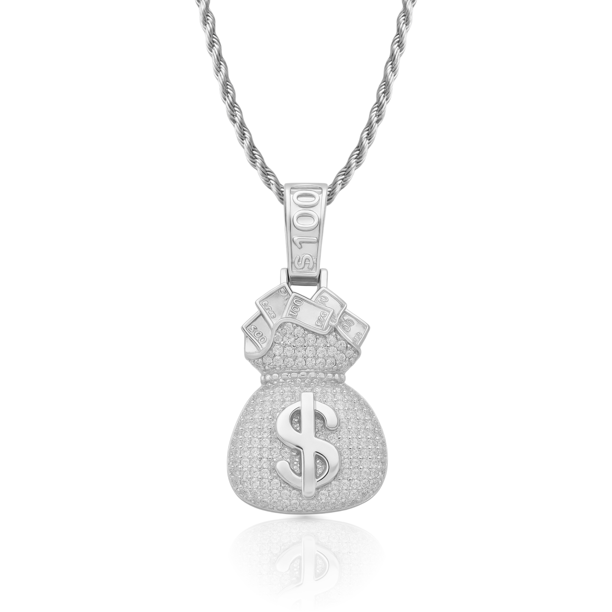 Hundo Bag Diamond Pendant
