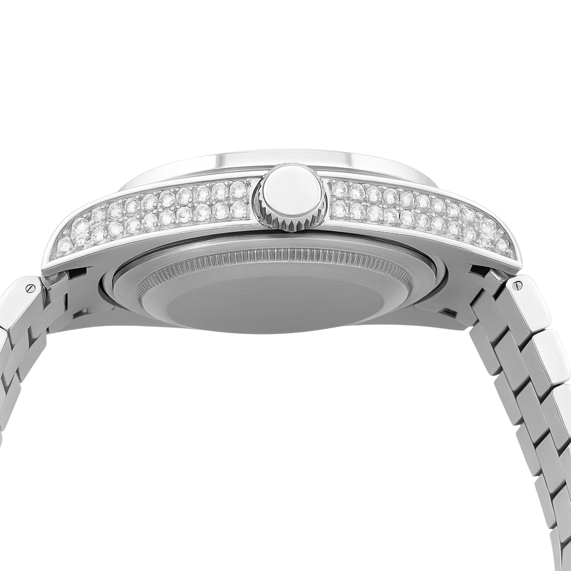 GStars Presidential White Diamond Watch