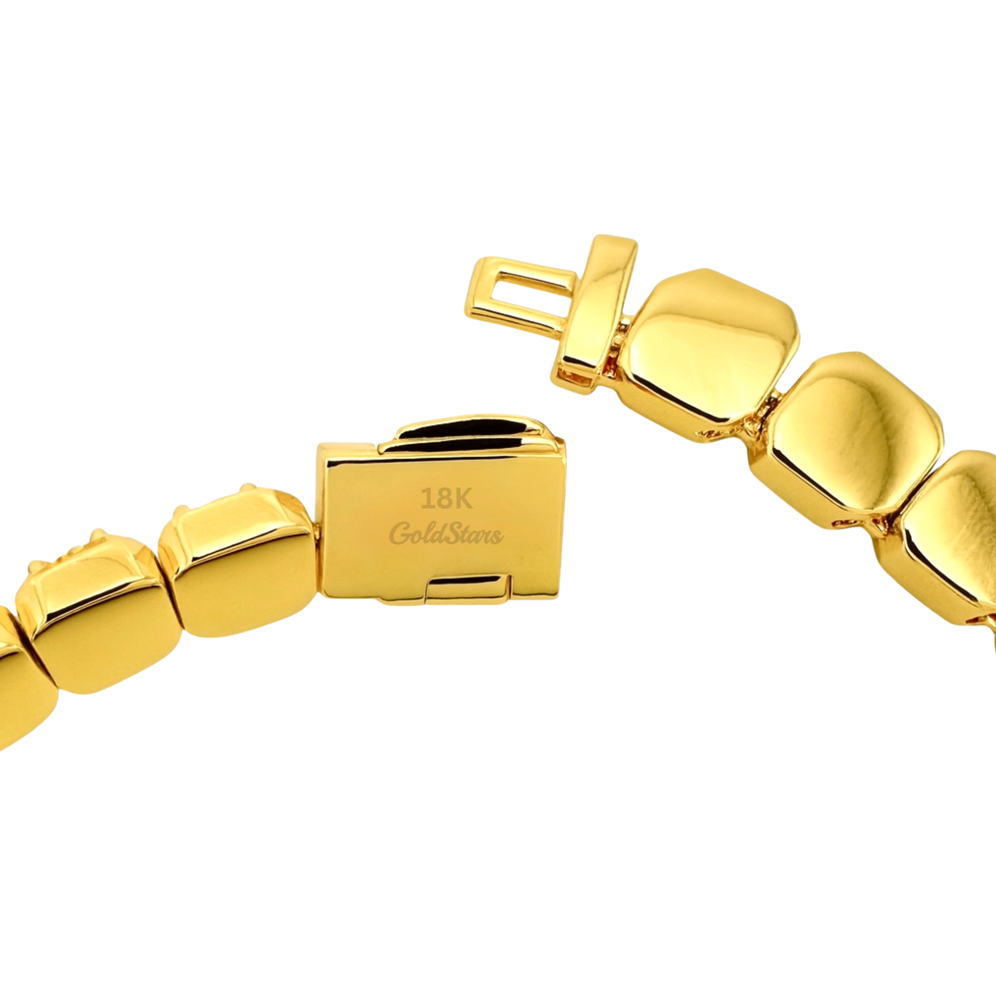 Micro Clustered Tennis Chain 7mm