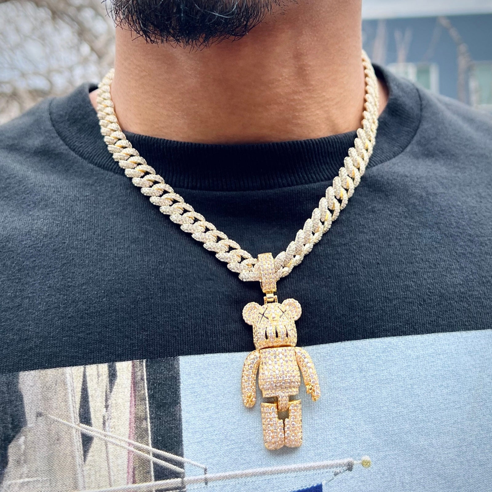 Kaw Diamond Gold Pendant