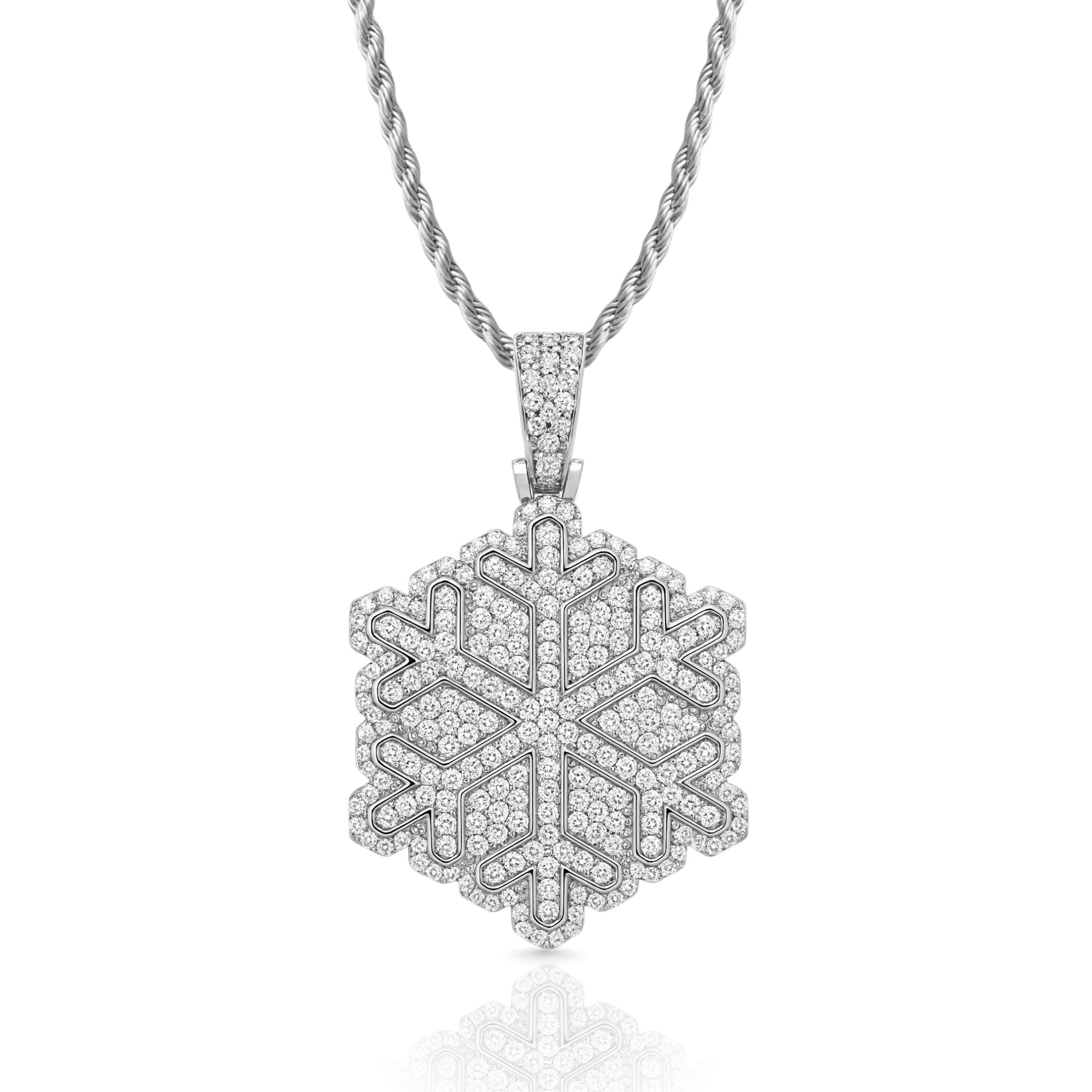 Snow Diamond Pendant