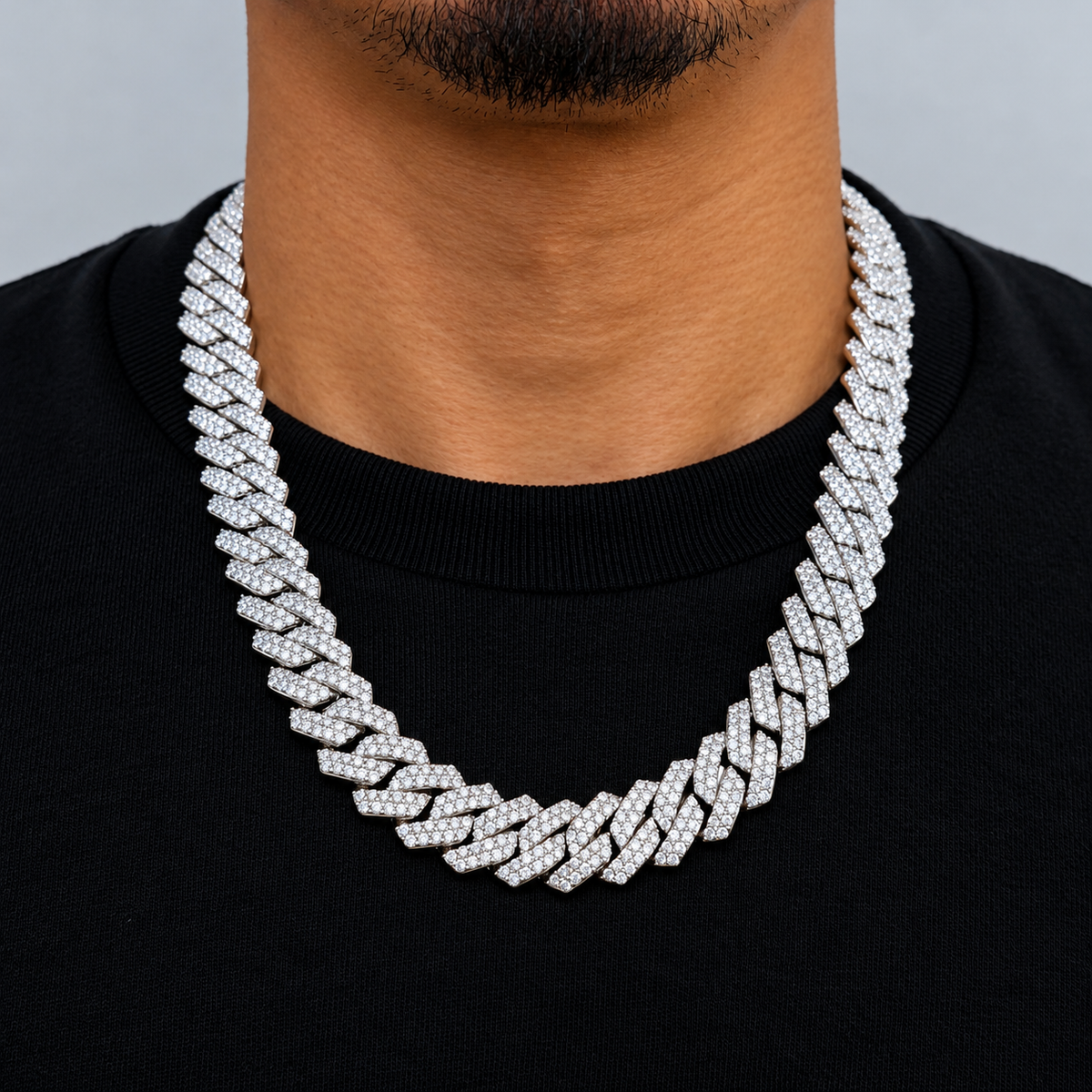 Diamond Prong Chain 16mm