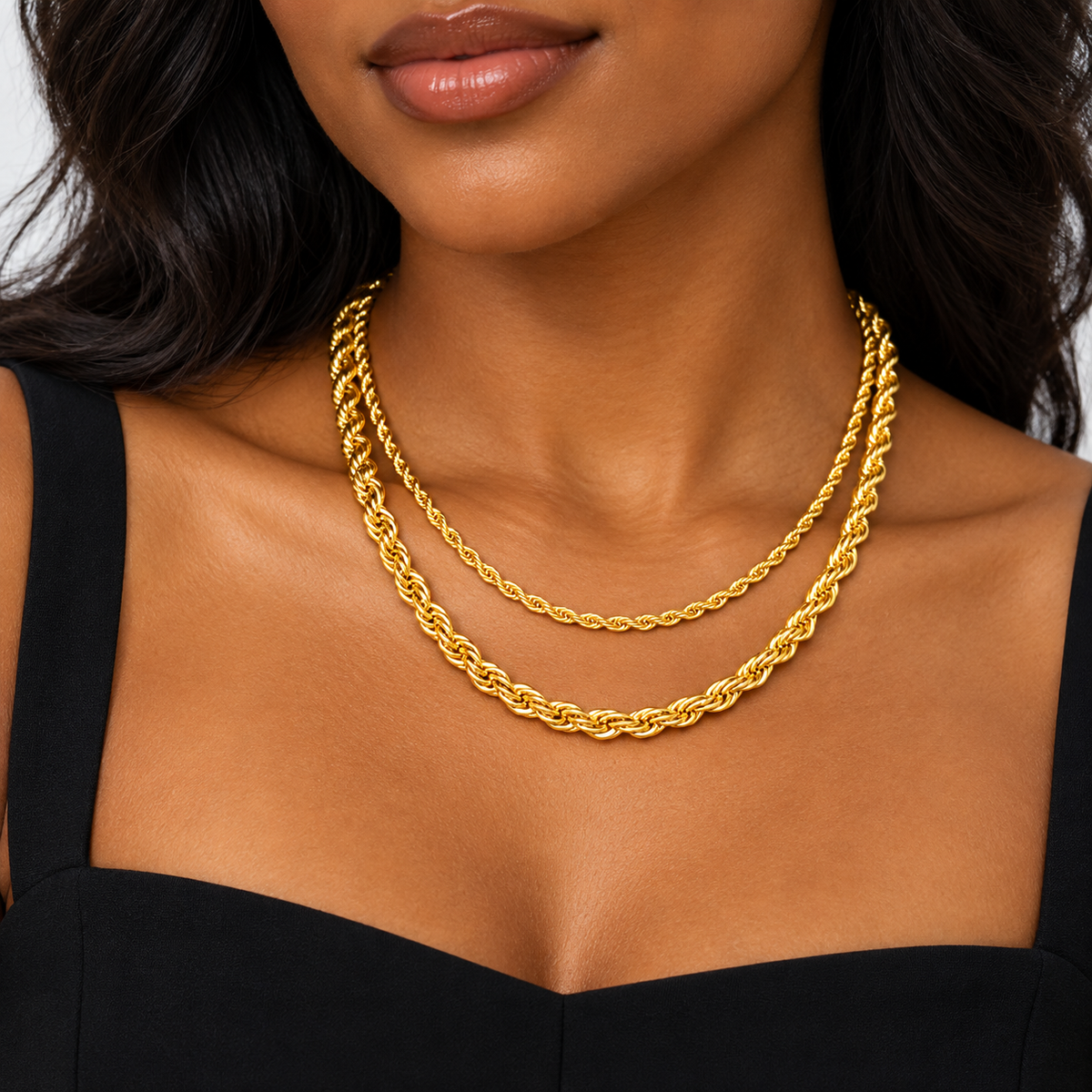 Classic Rope Chain Stack