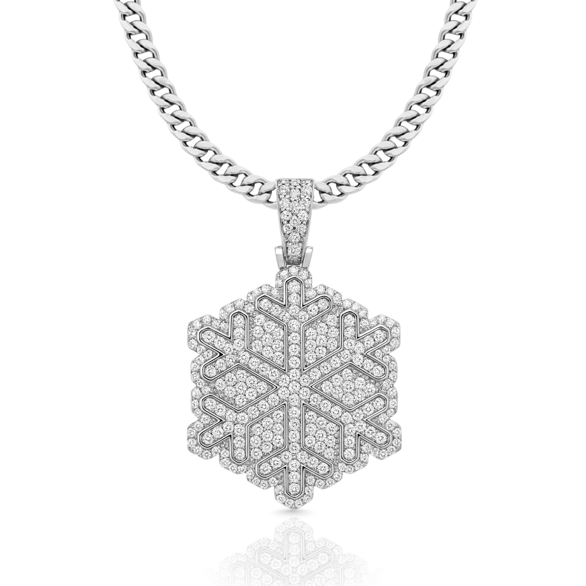 Snow Diamond Pendant