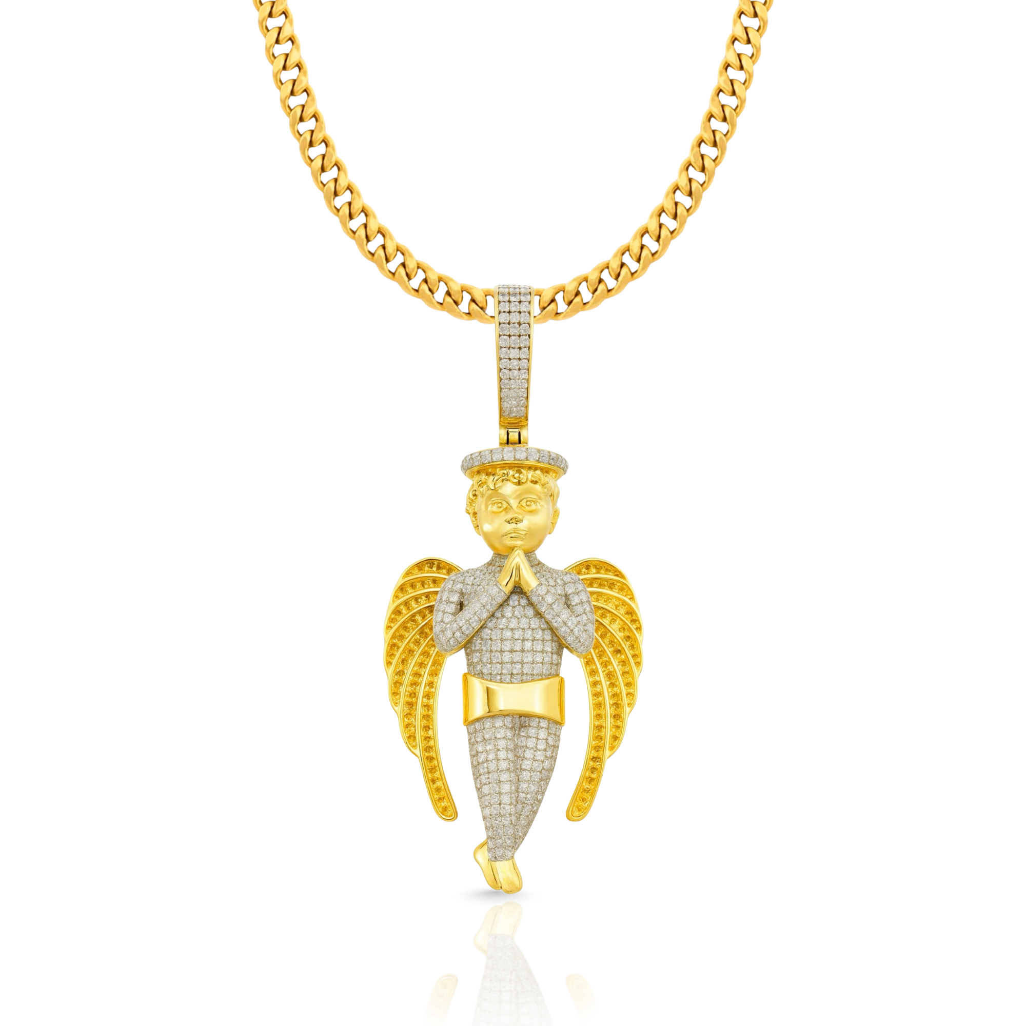 Angle Diamond Pendant