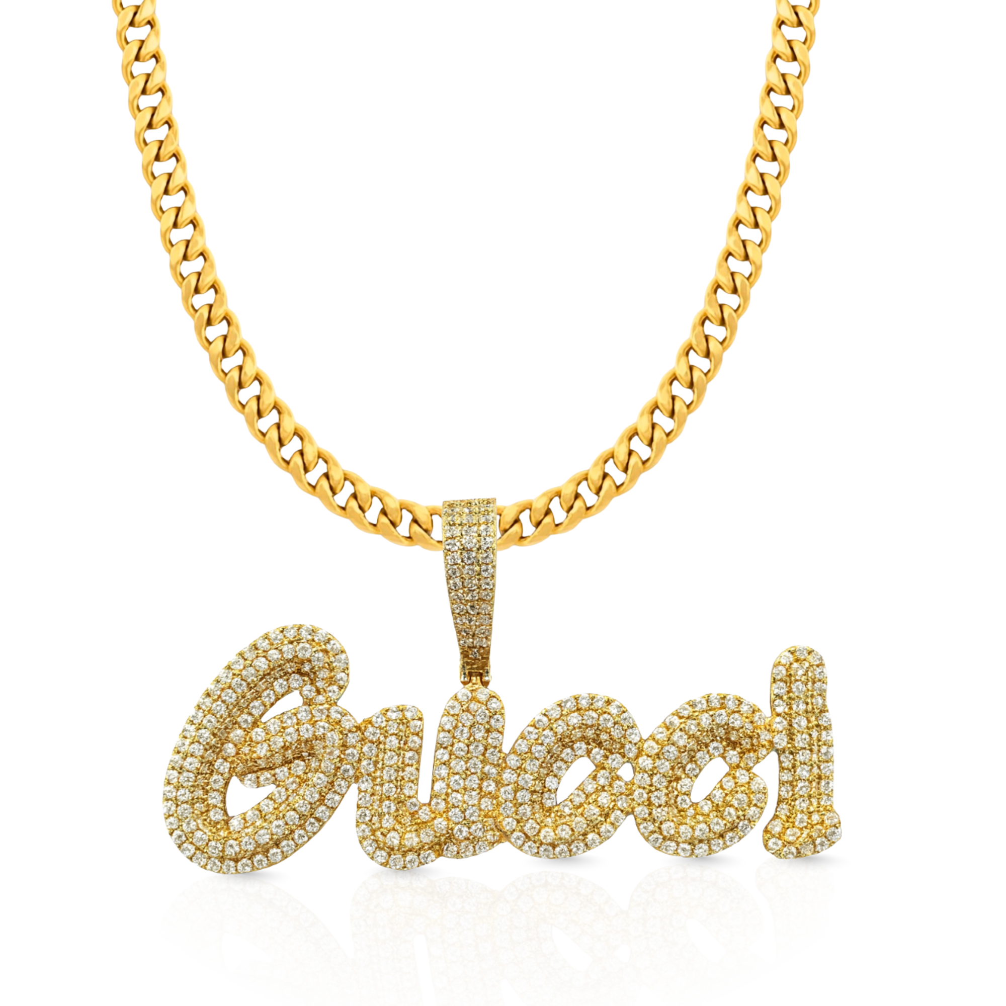Gucci Diamond Gold Pendant
