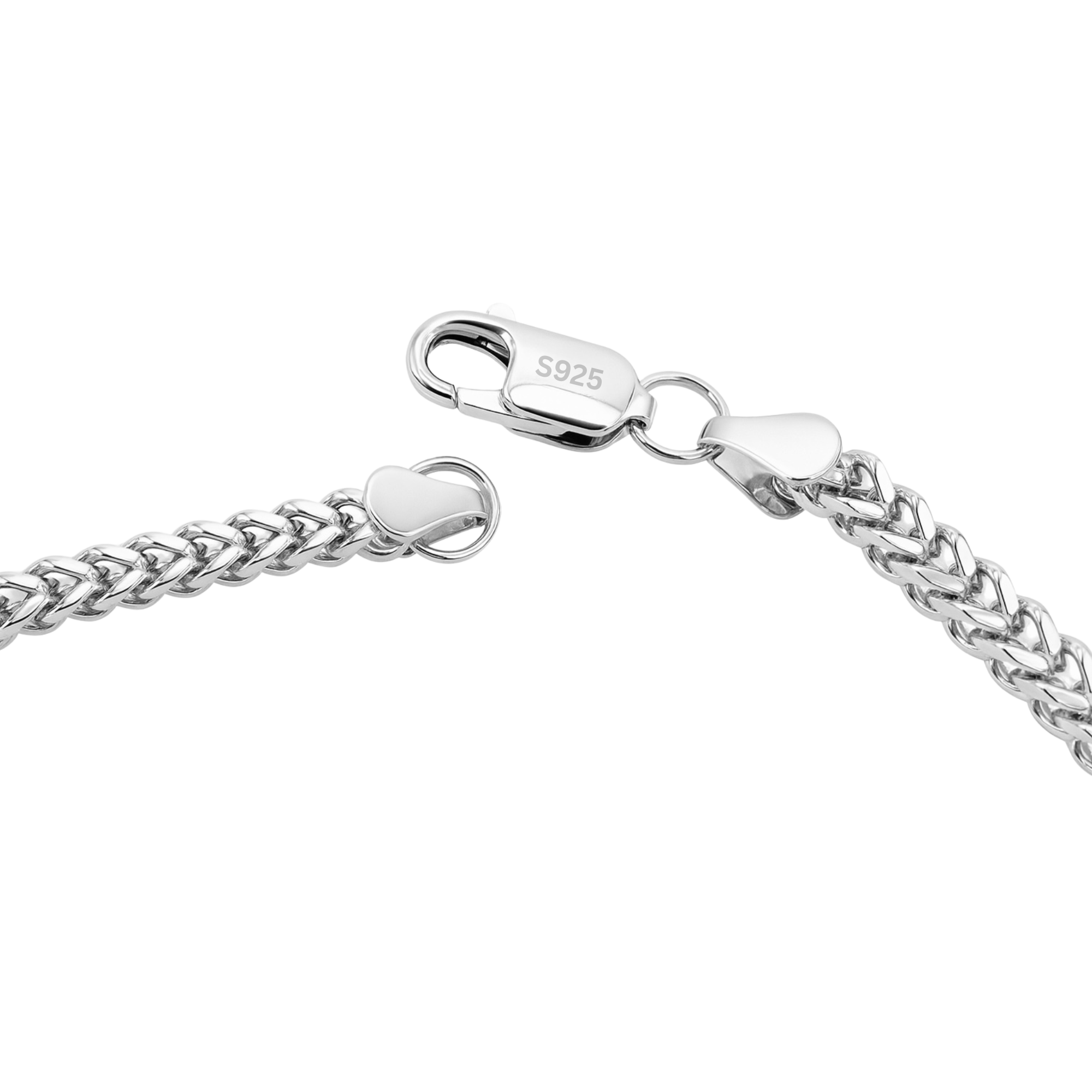 Solid Silver Franco Chain 3mm