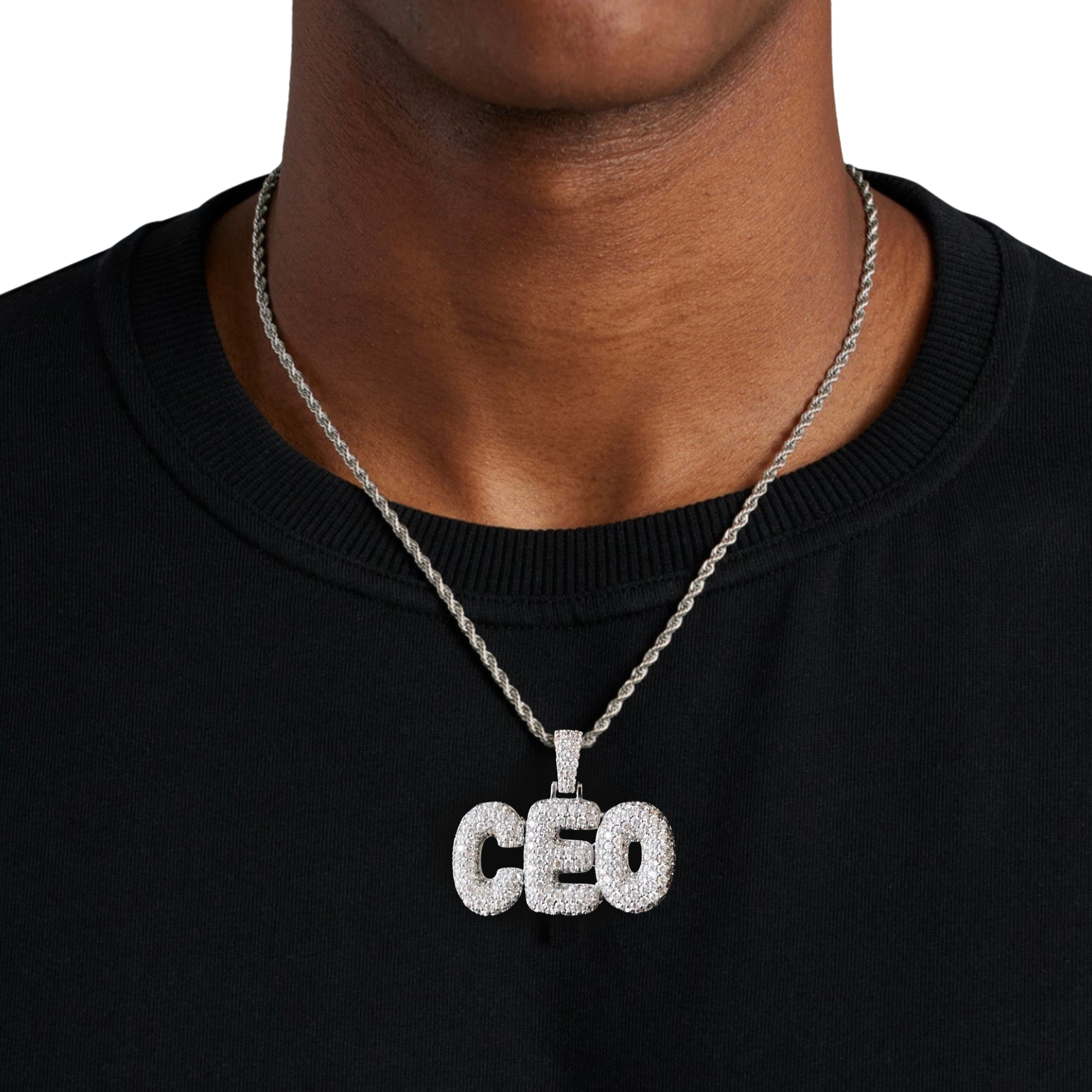 "CEO" Diamond Pendant