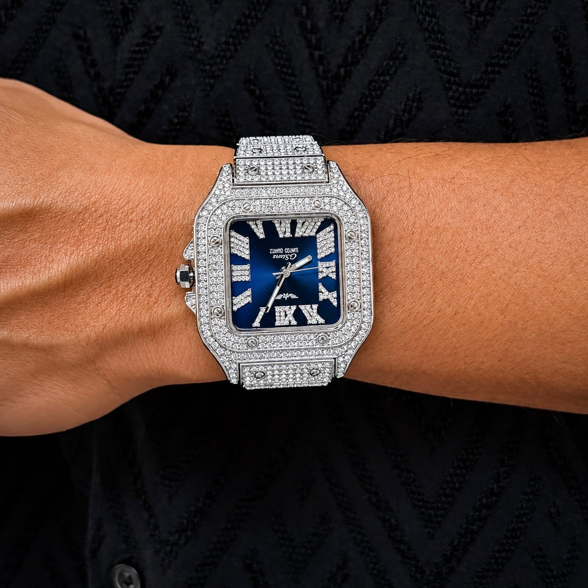 GStars Santos Diamond Watch