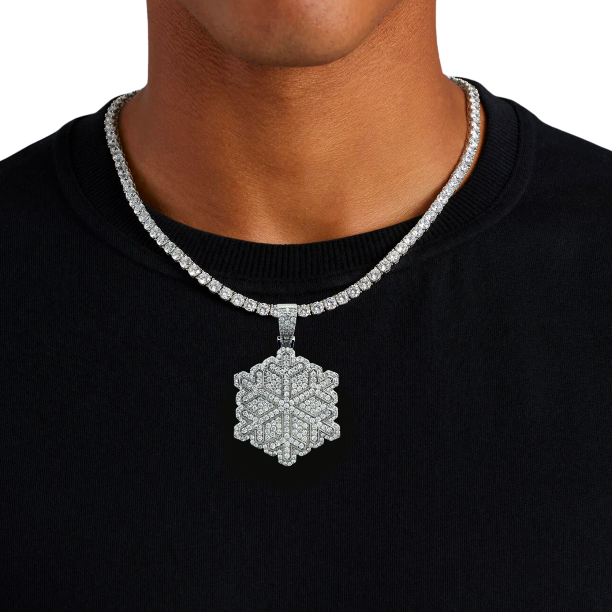 Snow Diamond Pendant