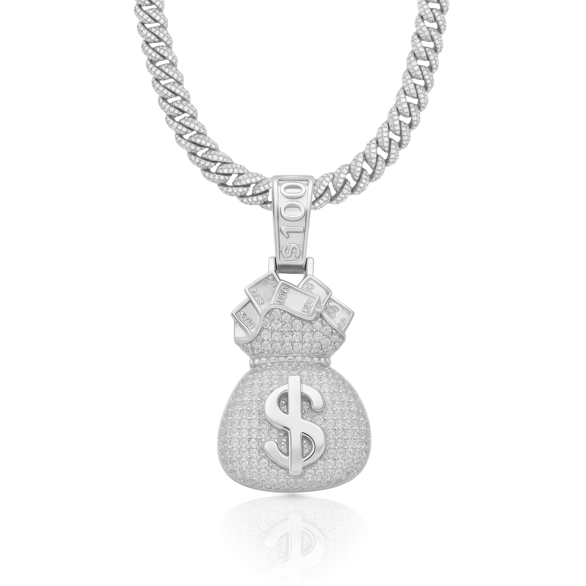 Hundo Bag Diamond Pendant